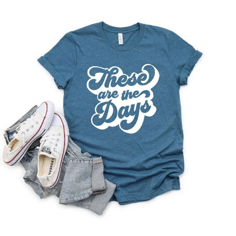 These are the Days Retro Short Sleeve Tee sold by Zulily