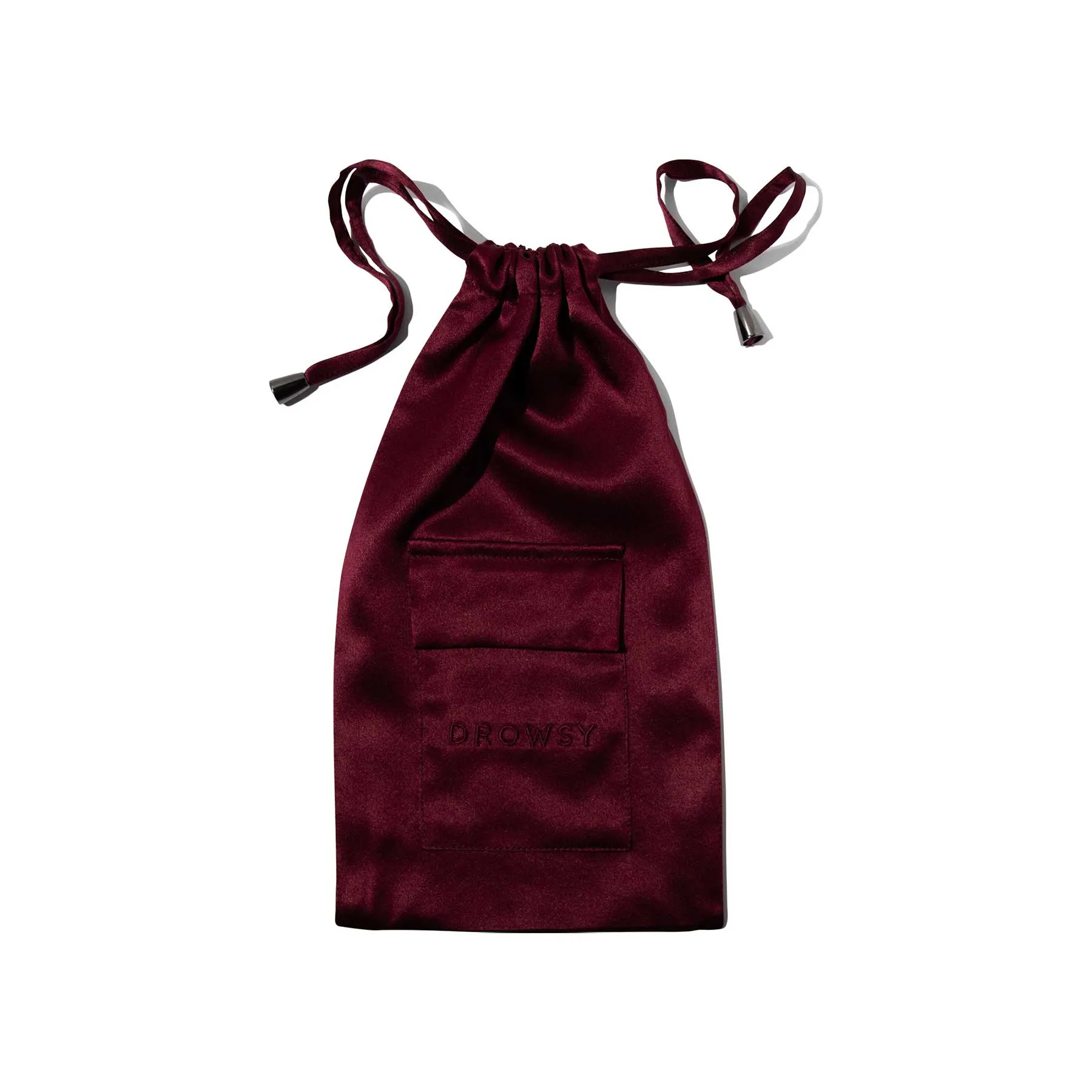 Drowsy Sleep Co. La Vie En Rouge Silk Carry Pouch sold by Zulily product image thumbnail 2