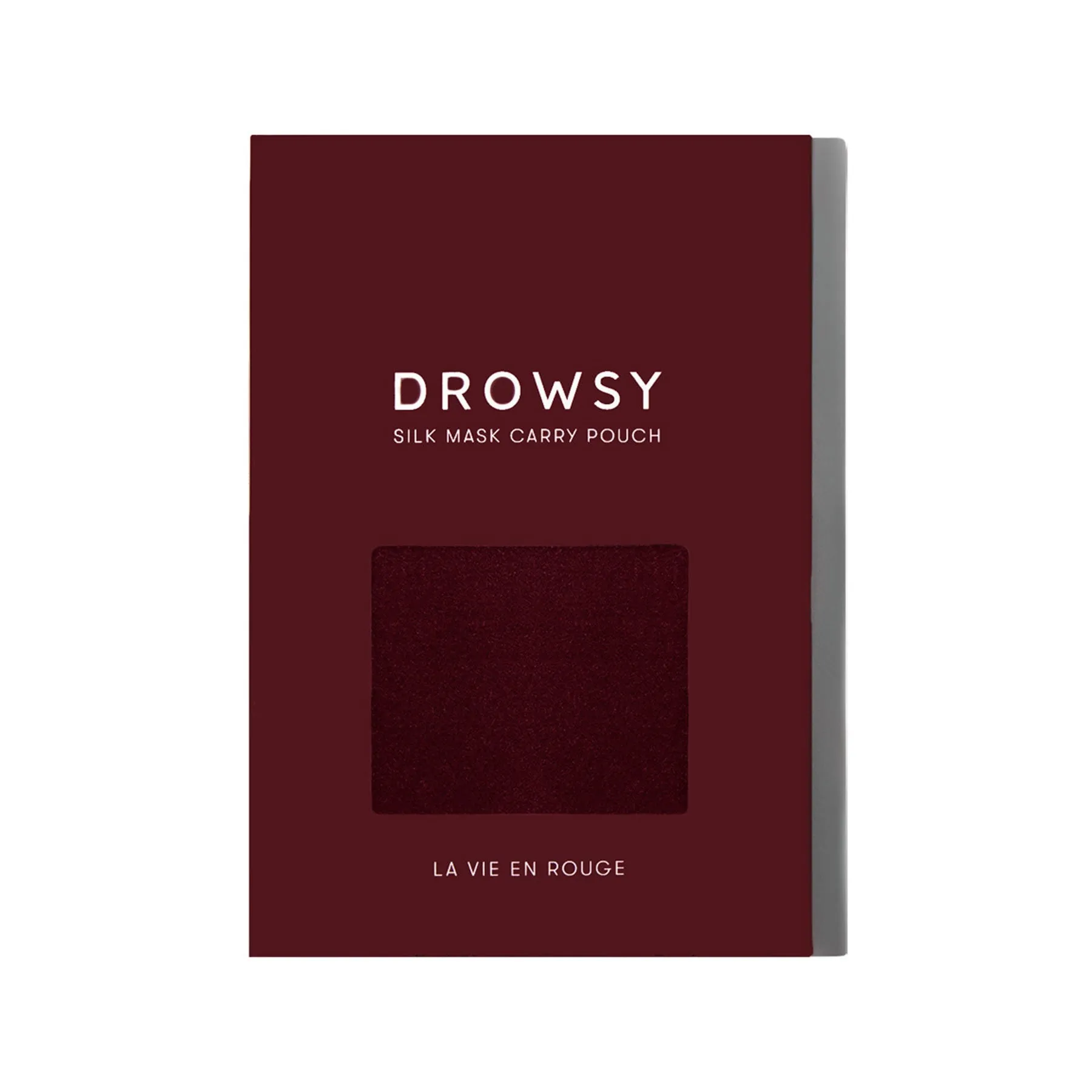 Drowsy Sleep Co. La Vie En Rouge Silk Carry Pouch sold by Zulily product image thumbnail 3