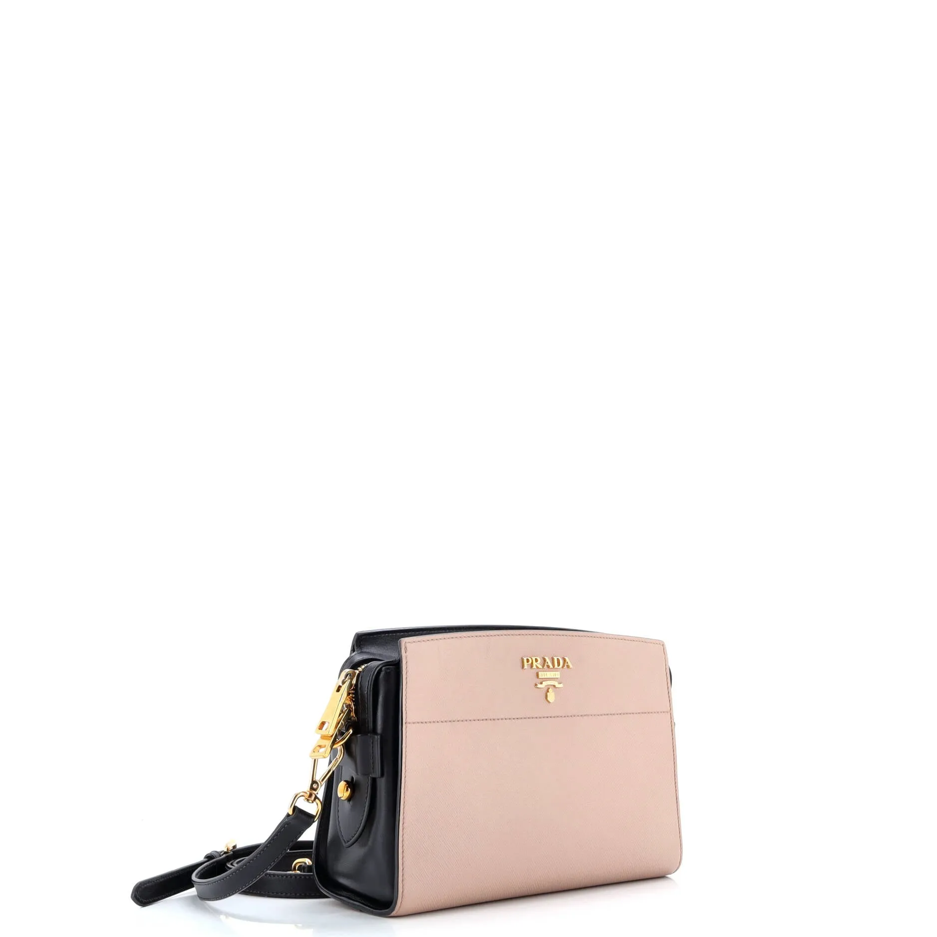 Pre-Loved Prada Esplanade Crossbody Bag Saffiano with City Calf Small sold by Zulily product image thumbnail 2