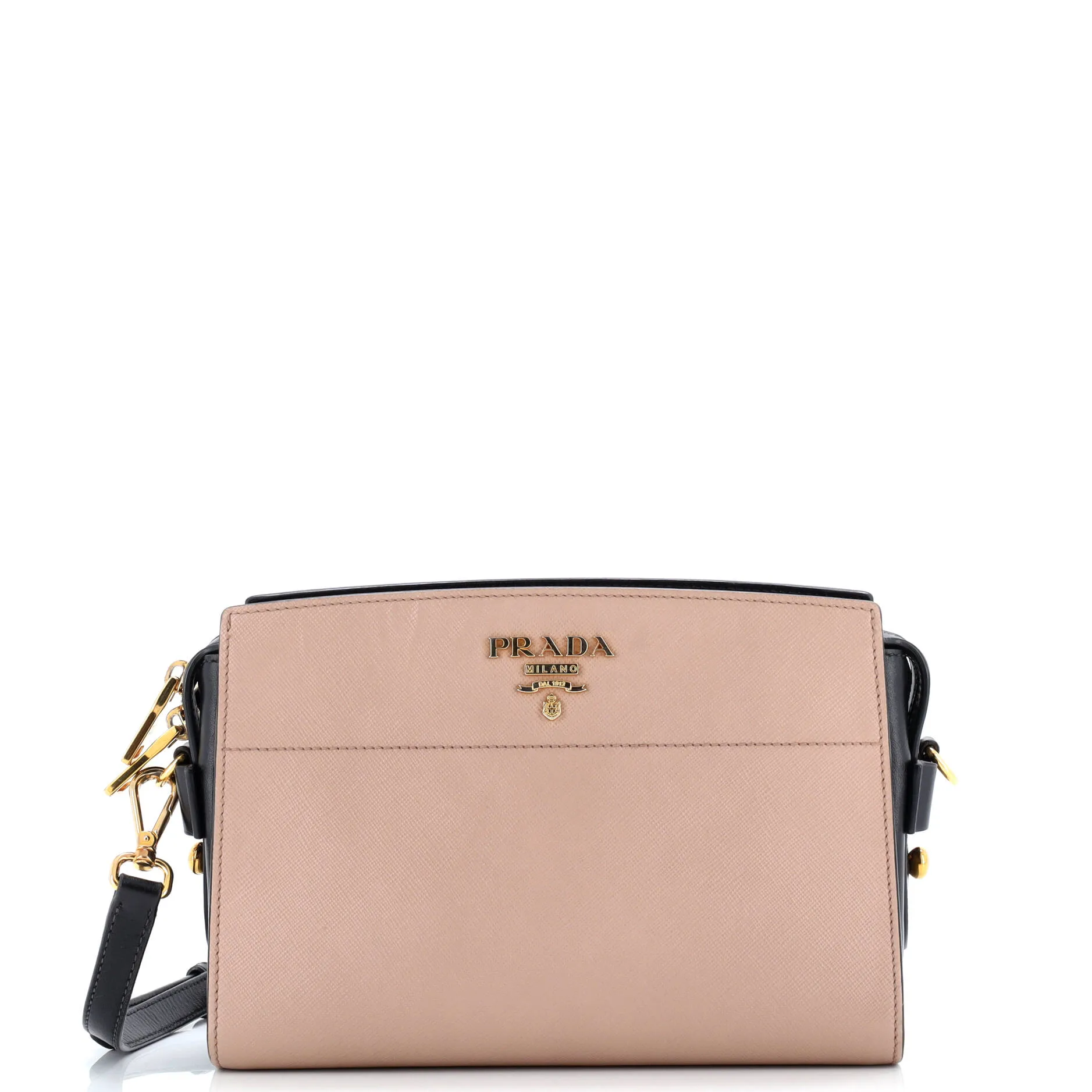 Pre-Loved Prada Esplanade Crossbody Bag Saffiano with City Calf Small sold by Zulily