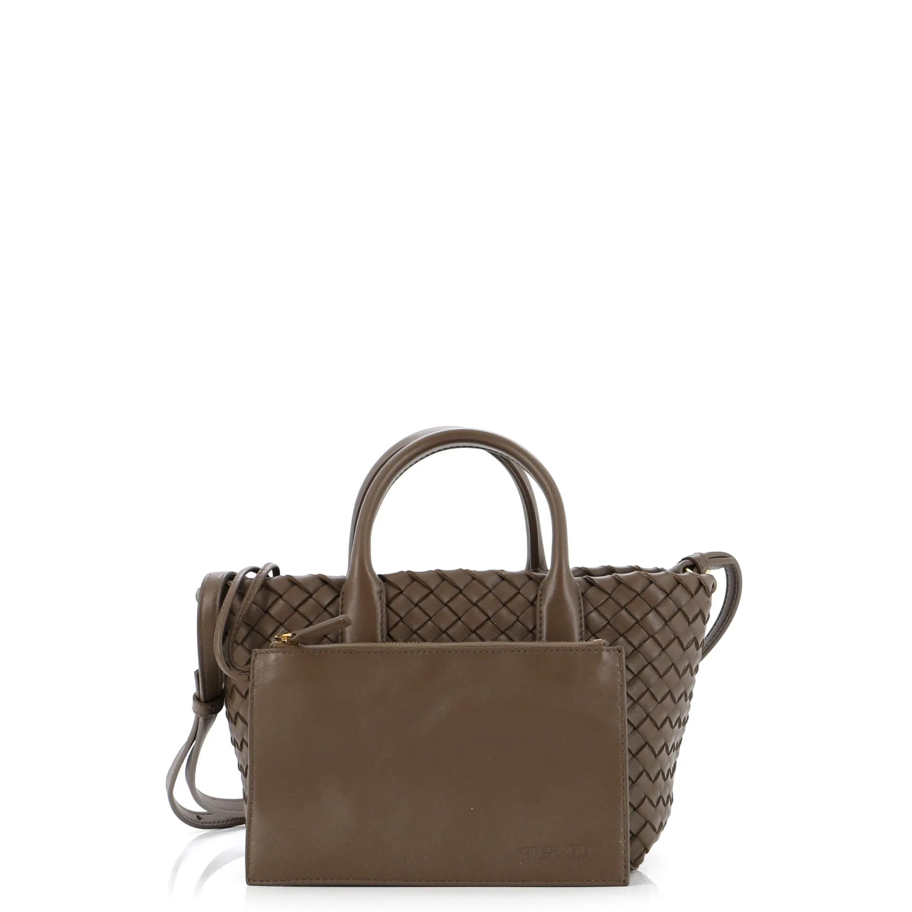 Pre-Loved Bottega Veneta Cabat Tote Intrecciato Nappa Mini sold by Zulily product image thumbnail 3