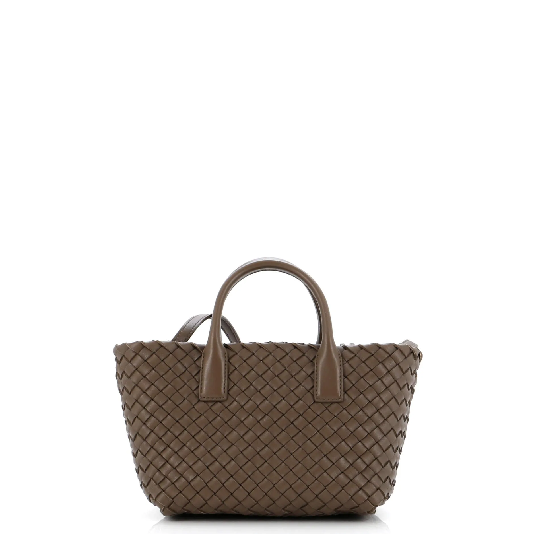 Pre-Loved Bottega Veneta Cabat Tote Intrecciato Nappa Mini sold by Zulily product image thumbnail 4