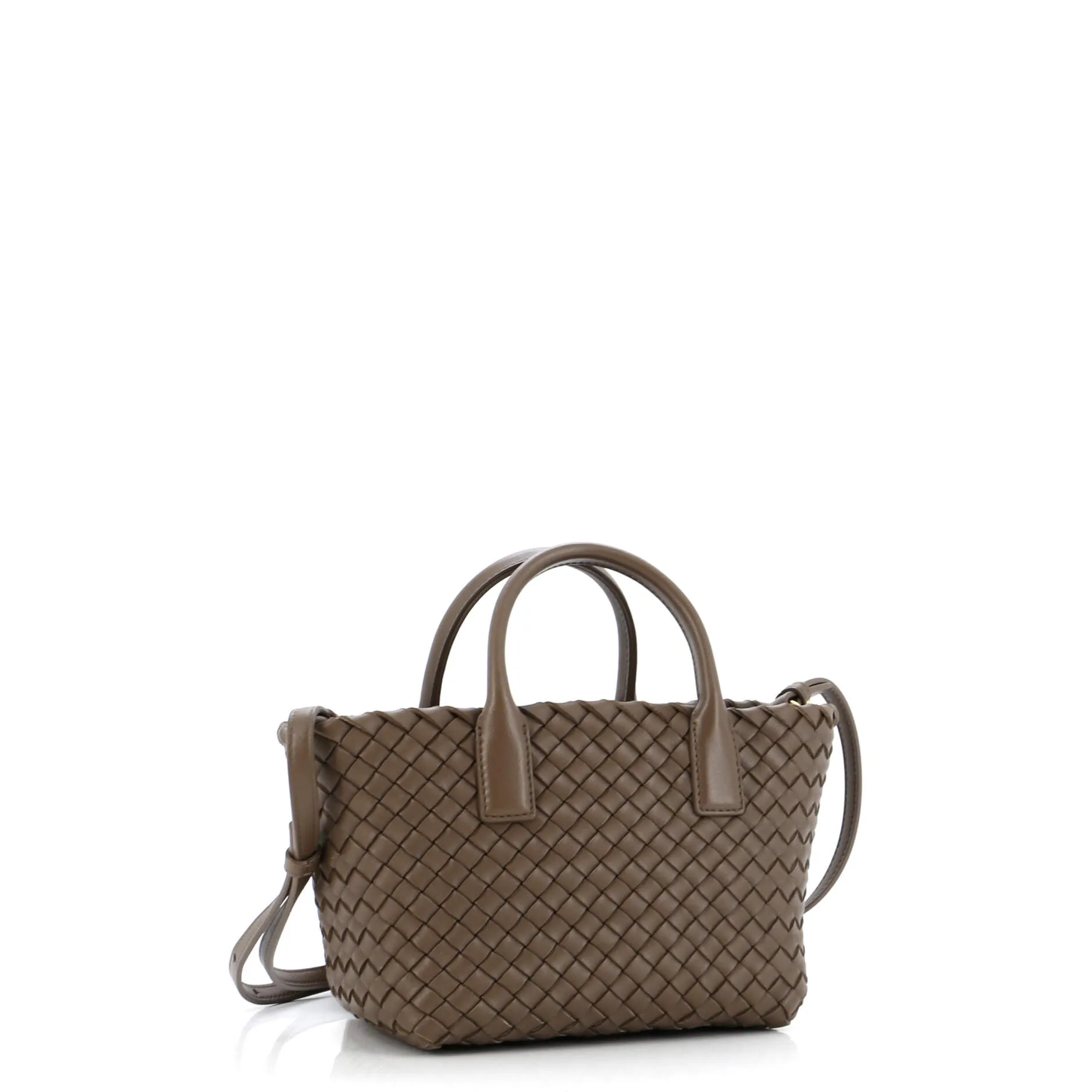 Pre-Loved Bottega Veneta Cabat Tote Intrecciato Nappa Mini sold by Zulily product image thumbnail 2