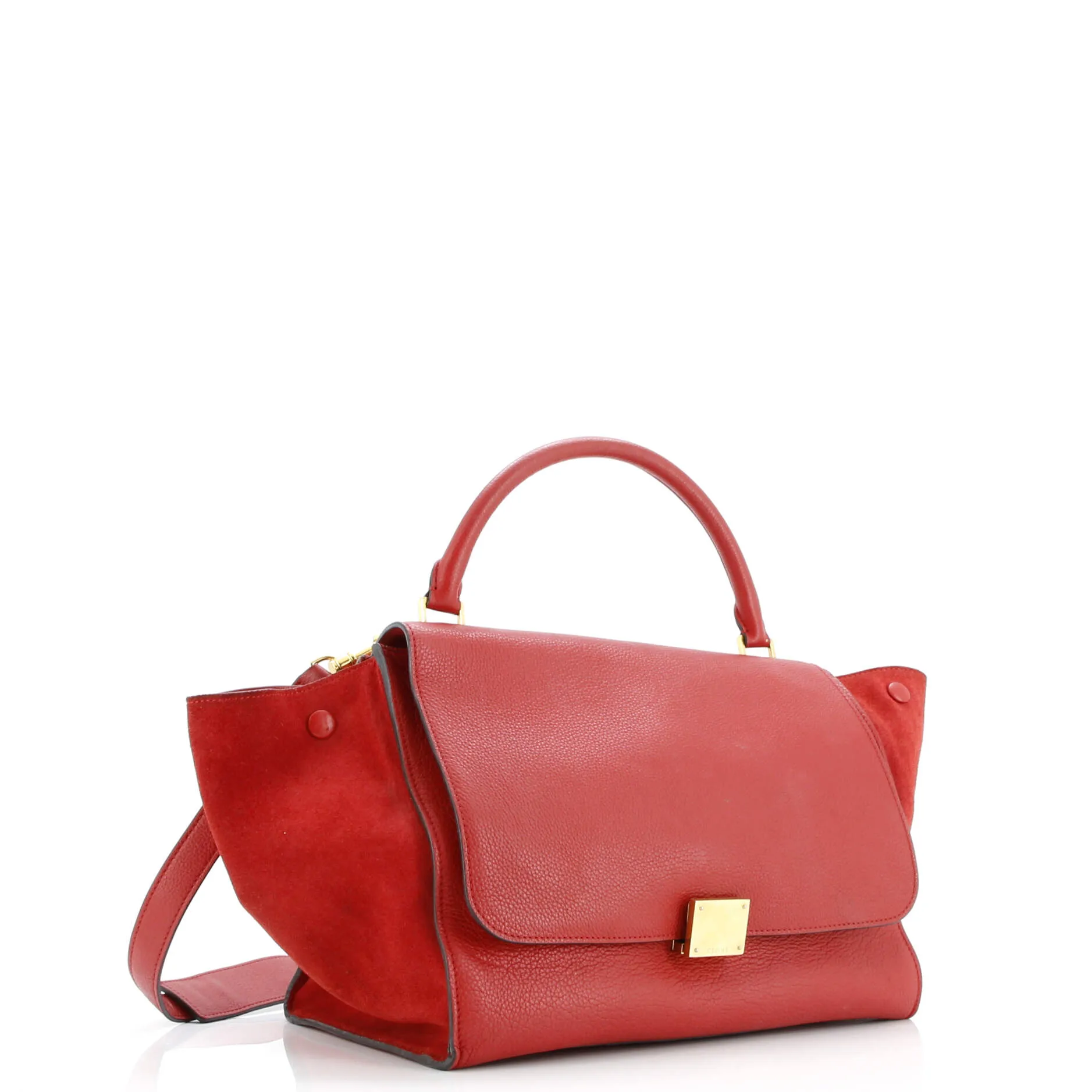 Pre-Loved Celine Trapeze Bag Leather Medium sold by Zulily product image thumbnail 2