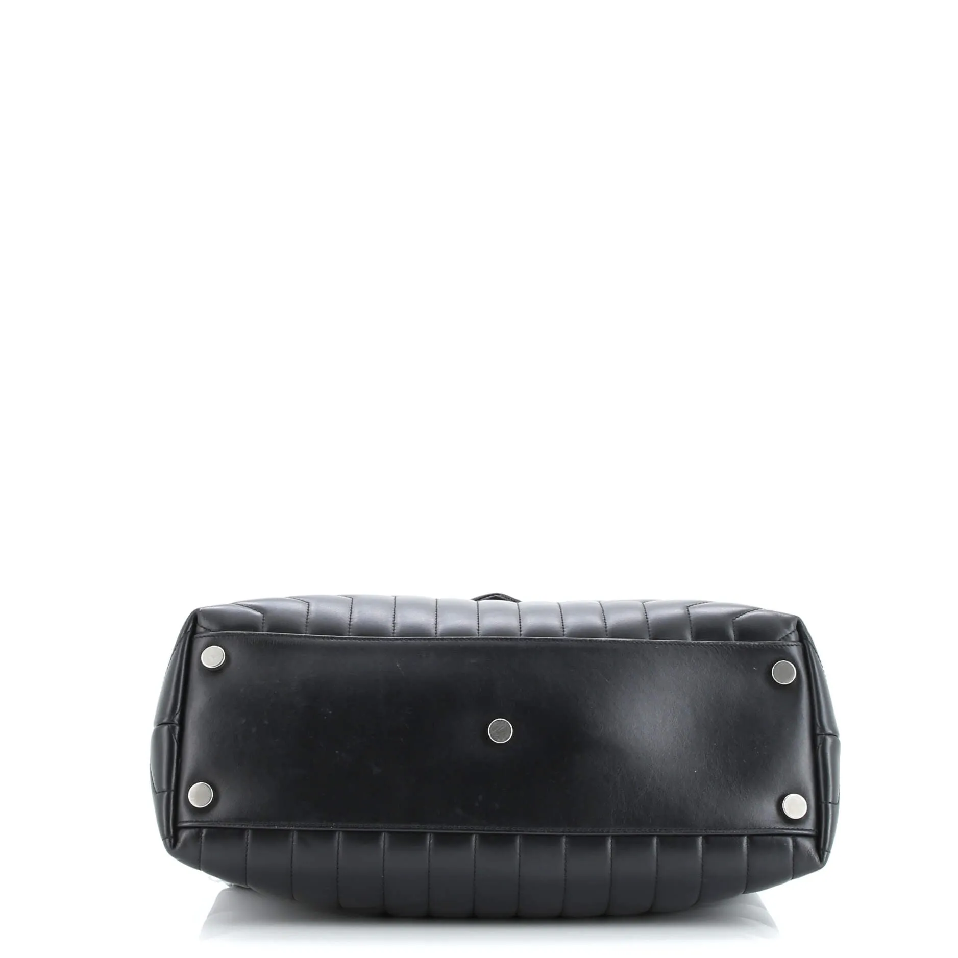 Pre-Loved Saint Laurent Loulou Shoulder Bag Matelasse Chevron Leather Large sold by Zulily product image thumbnail 4