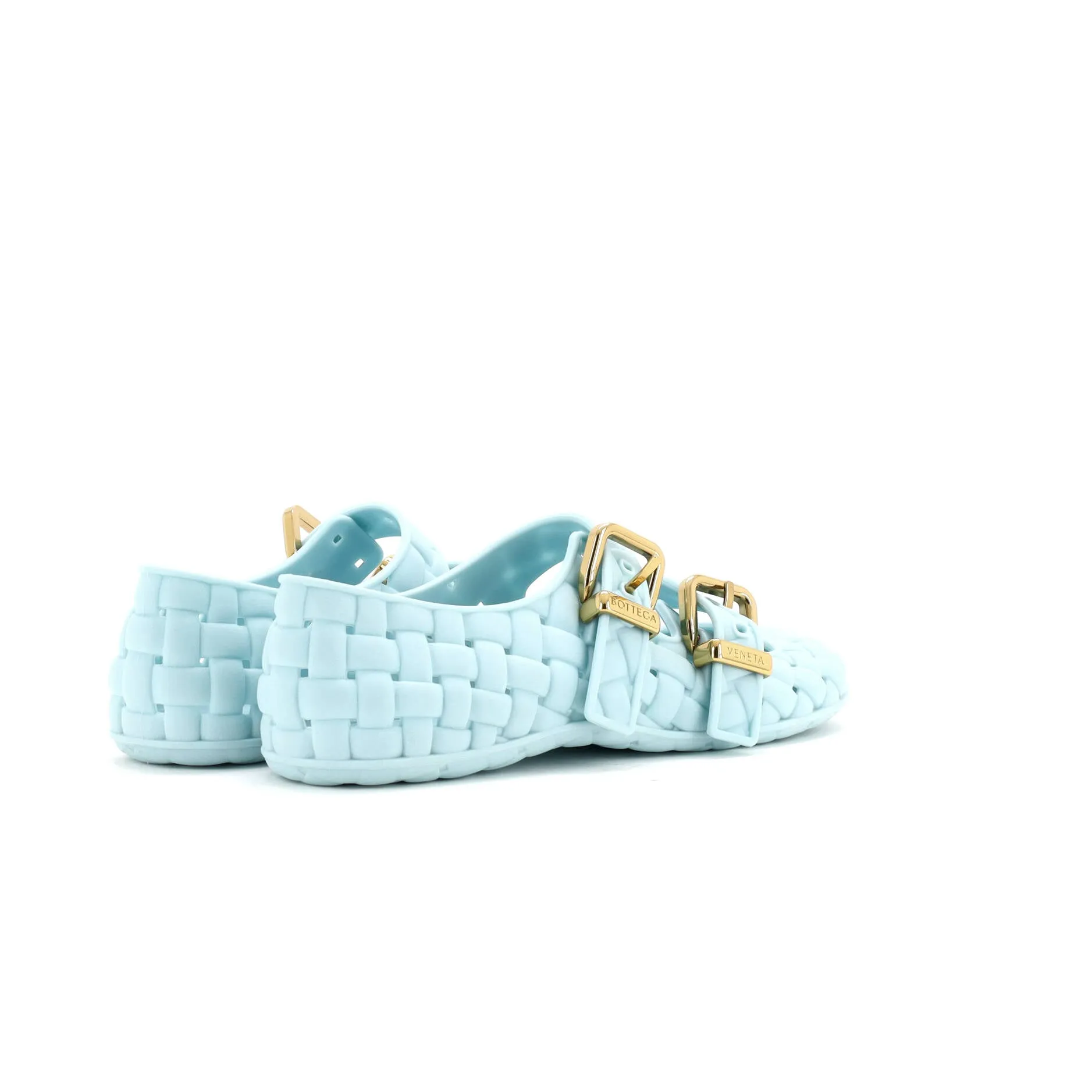 Pre-Loved Bottega Veneta Women's Amy Mary Jane Flats Rubber sold by Zulily product image thumbnail 3