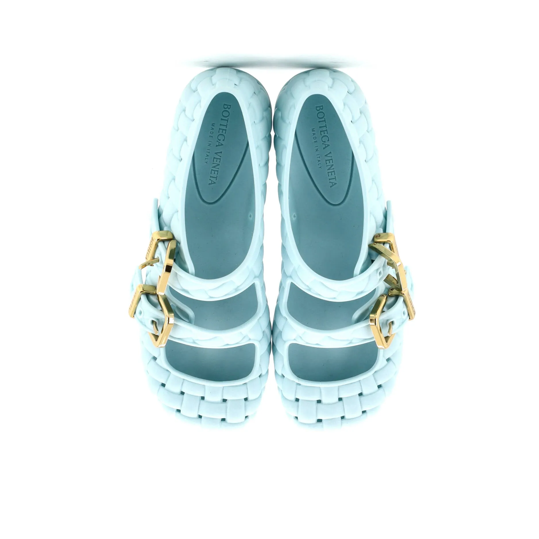 Pre-Loved Bottega Veneta Women's Amy Mary Jane Flats Rubber sold by Zulily product image thumbnail 2