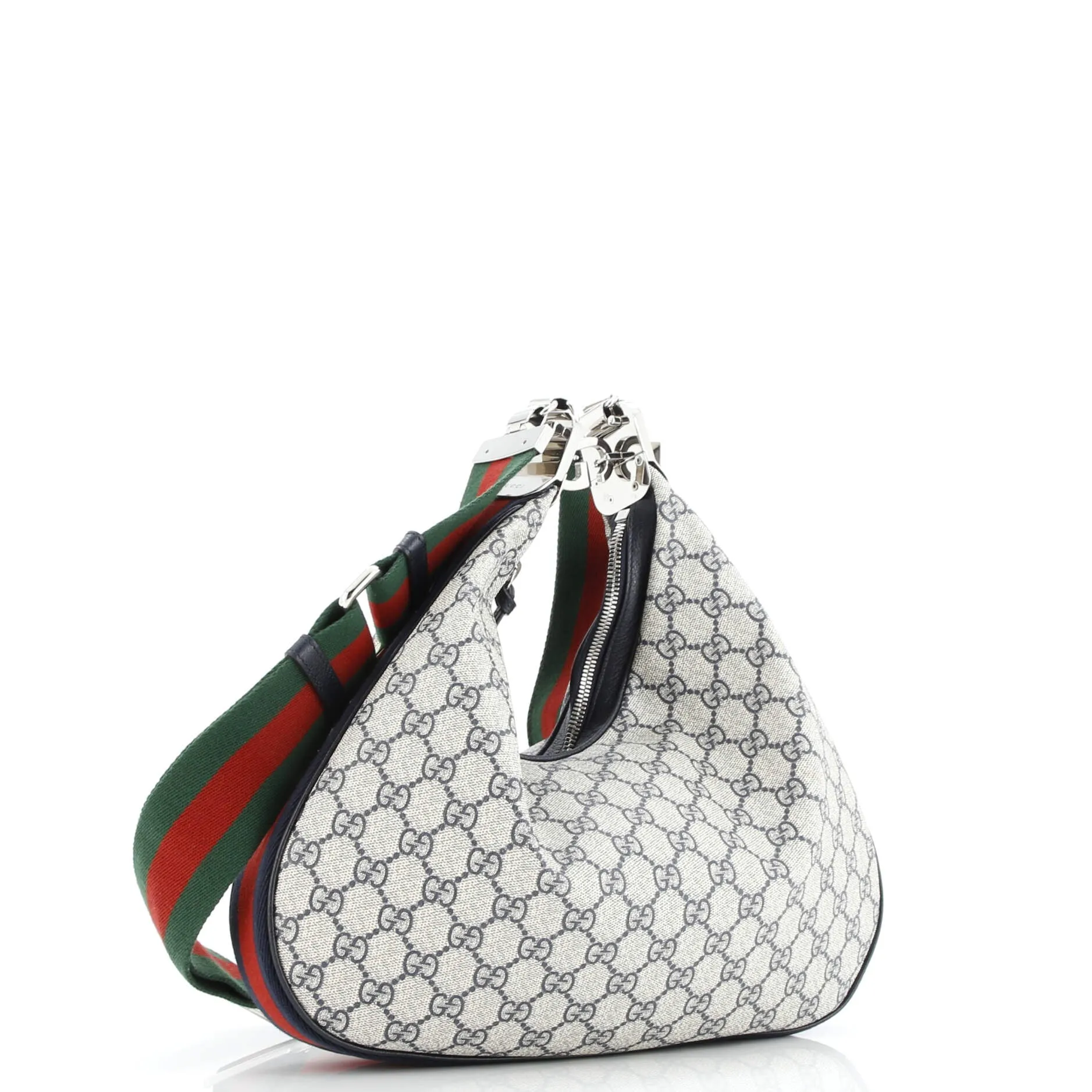 Pre-Loved Gucci Attache Shoulder Bag GG Coated Canvas Medium sold by Zulily product image thumbnail 2