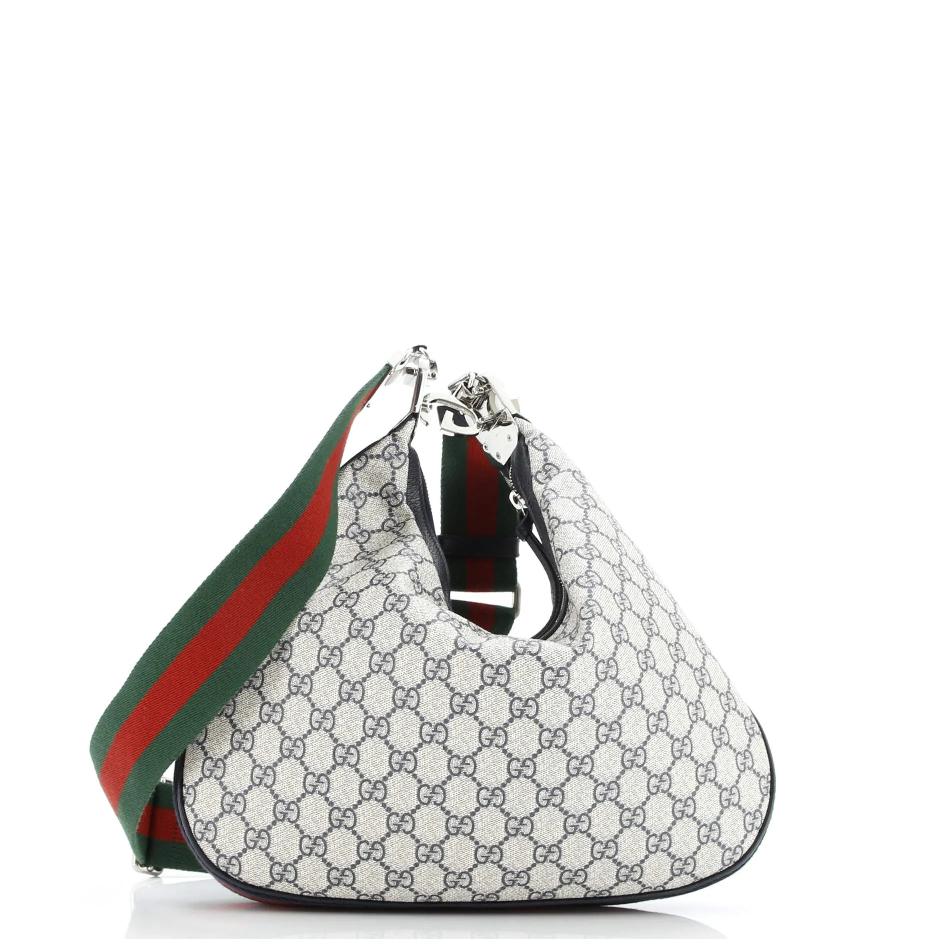 Pre-Loved Gucci Attache Shoulder Bag GG Coated Canvas Medium sold by Zulily product image thumbnail 3