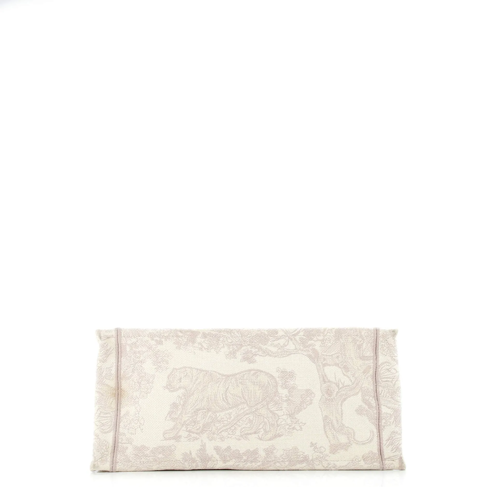 Pre-Loved Christian Dior Book Tote Embroidered Canvas Medium sold by Zulily product image thumbnail 4