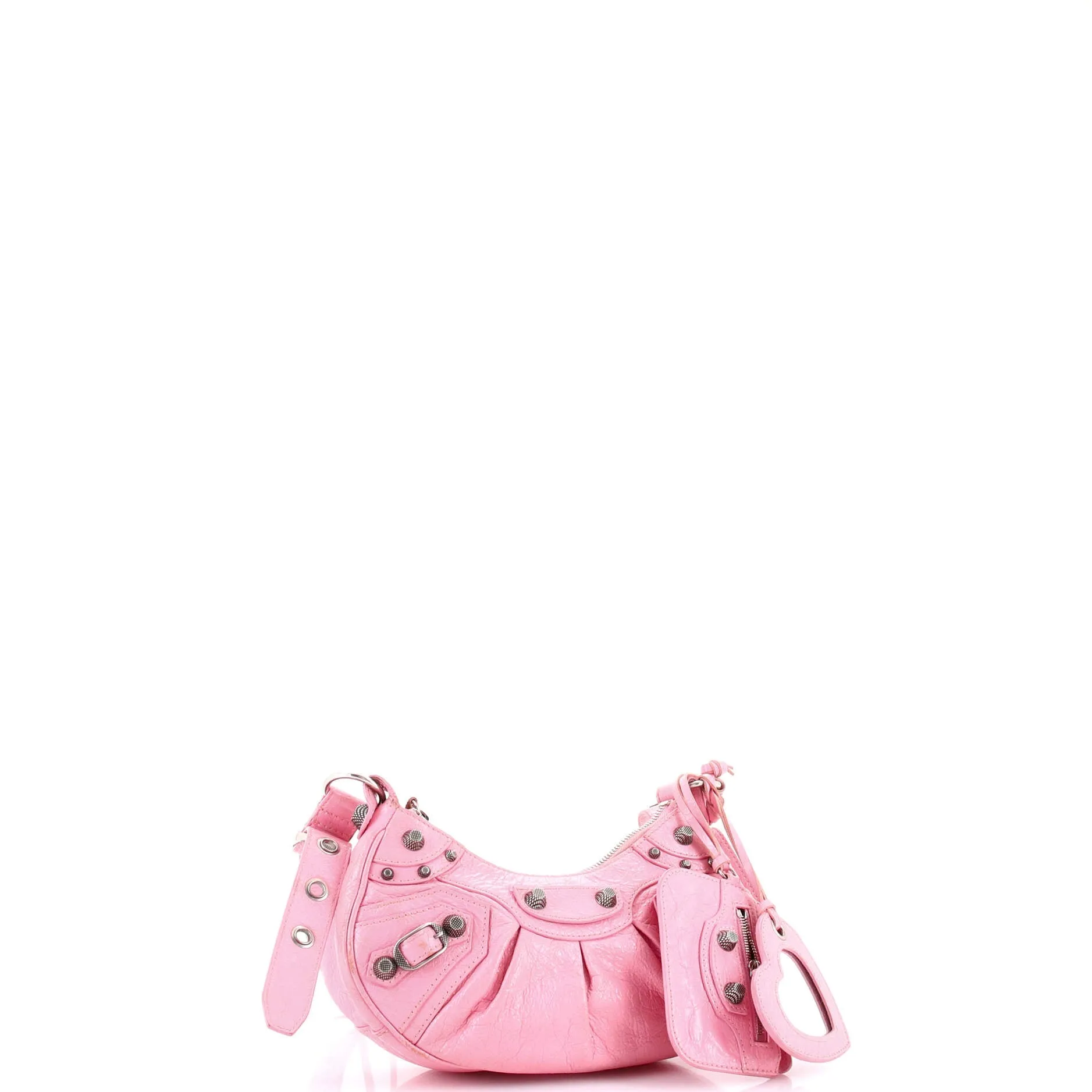 Pre-Loved Balenciaga Le Cagole Giant Studs Shoulder Bag Leather XS sold by Zulily product image thumbnail 2