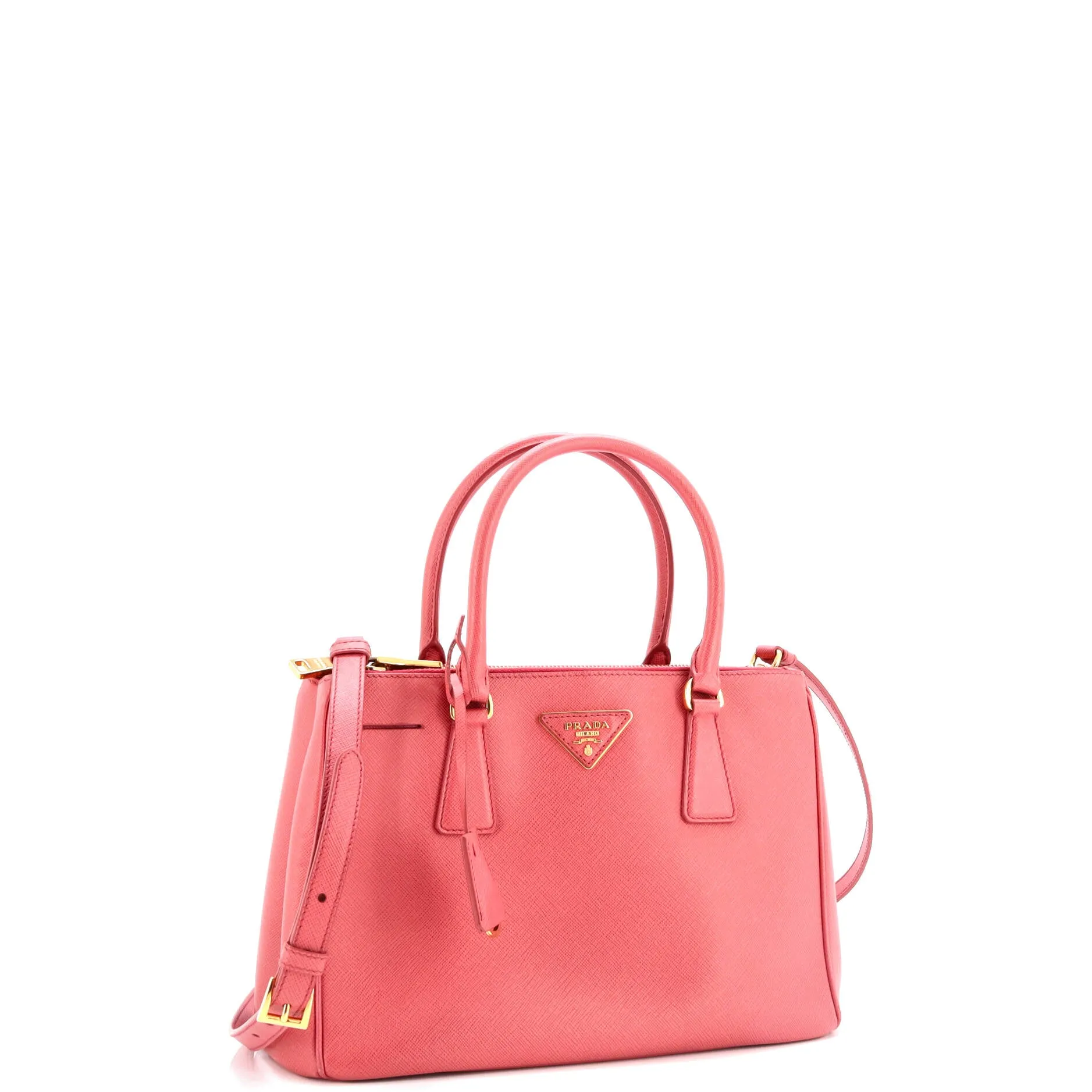Pre-Loved Prada Galleria Double Zip Tote Saffiano Leather Small sold by Zulily product image thumbnail 2