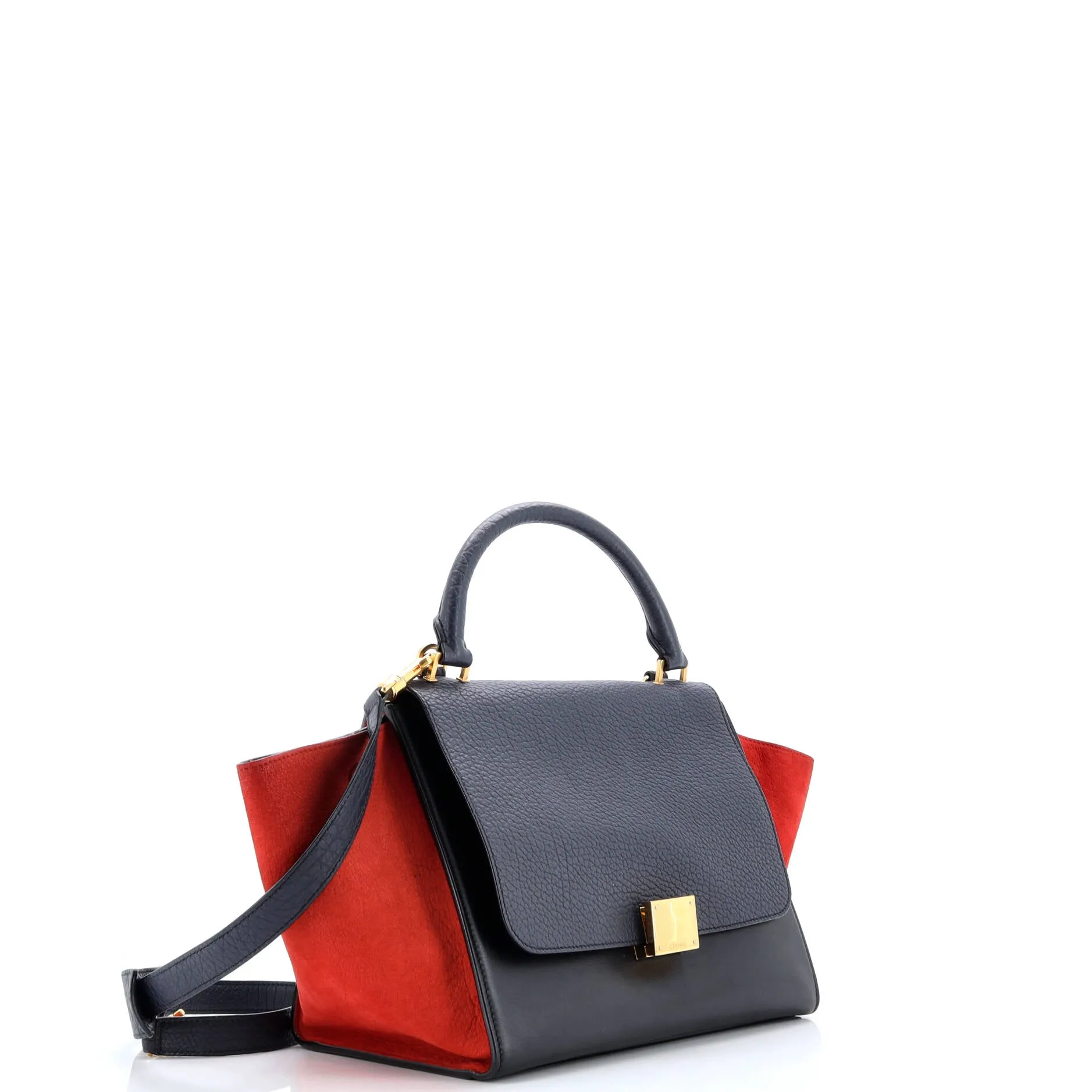 Pre-Loved Celine Trapeze Bag Leather Small sold by Zulily product image thumbnail 2