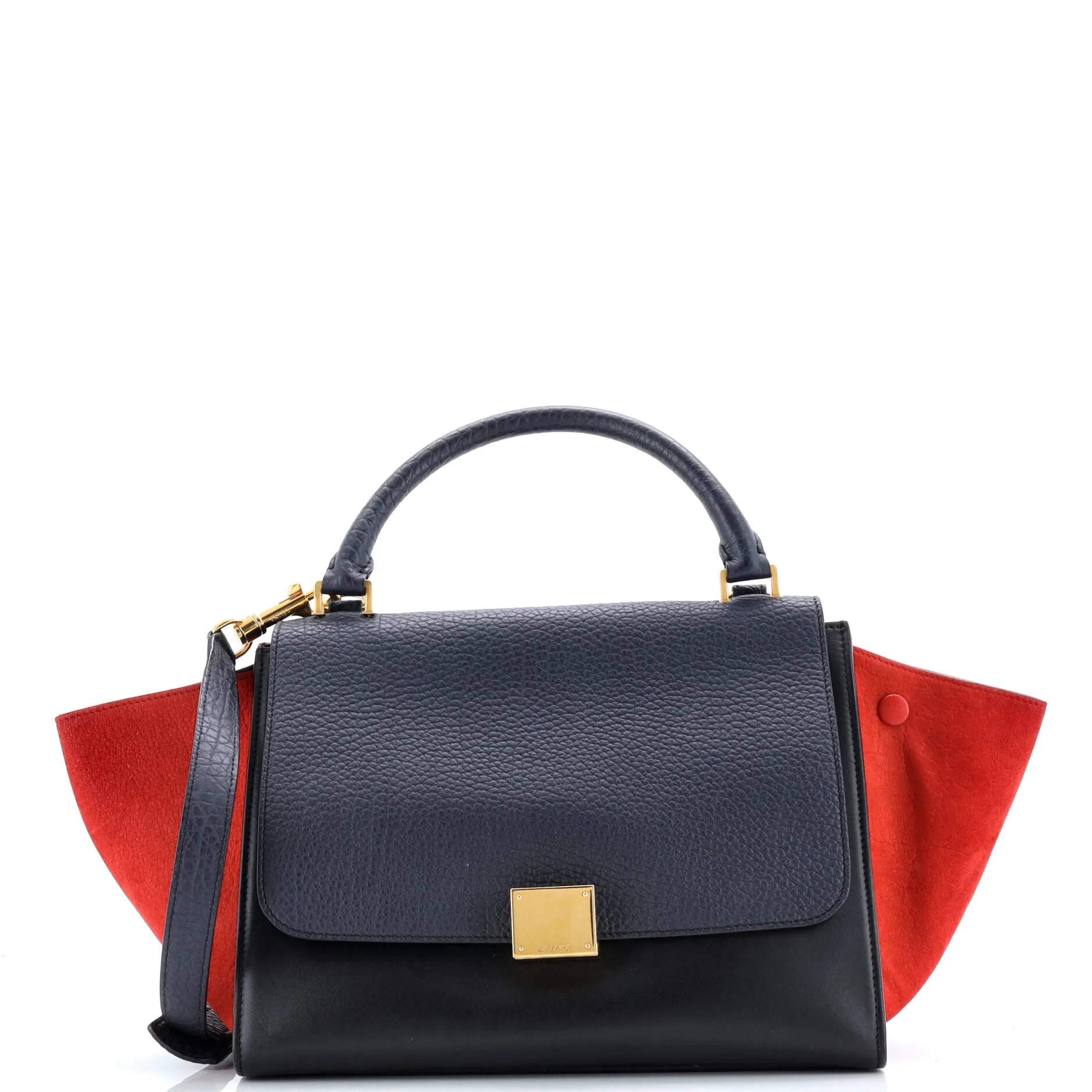 Pre-Loved Celine Trapeze Bag Leather Small sold by Zulily