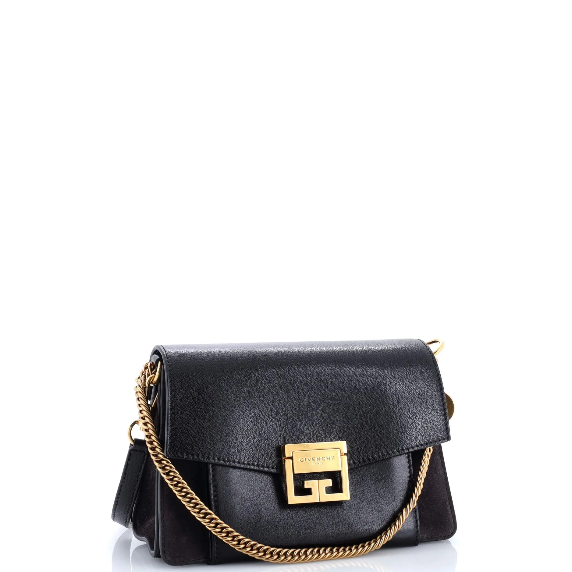 Pre-Loved Givenchy GV3 Flap Bag Leather Small sold by Zulily product image thumbnail 2