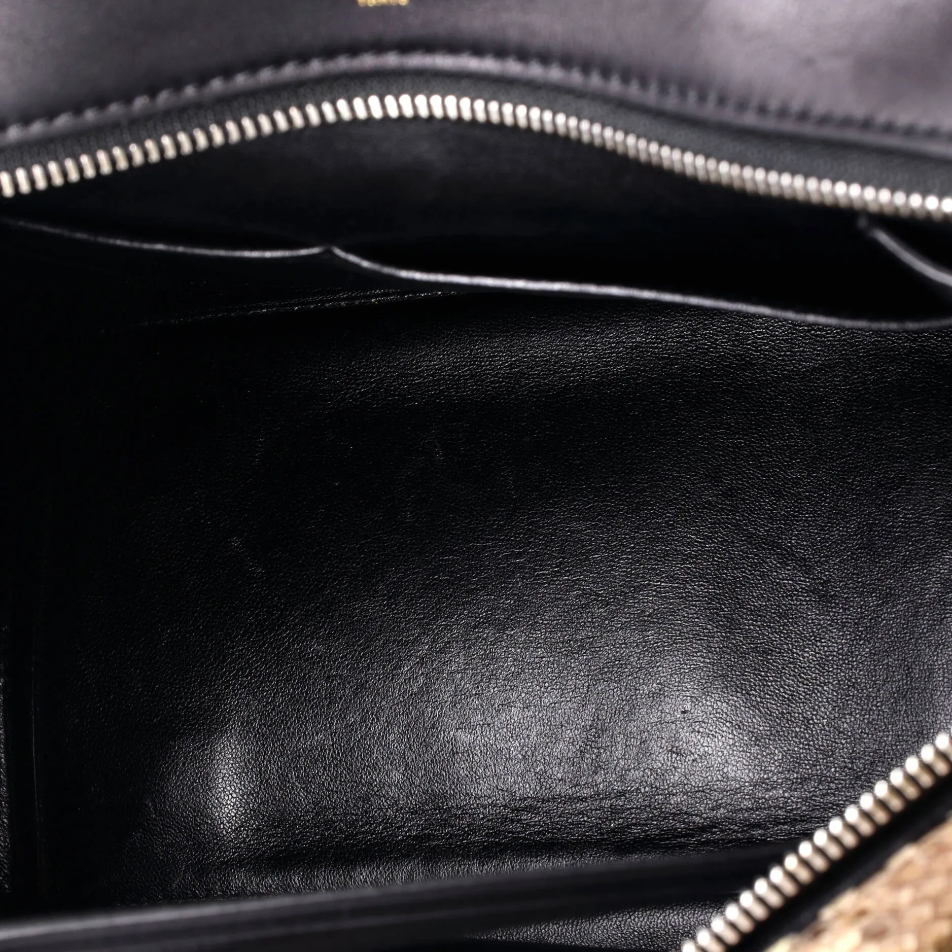Pre-Loved Celine Edge Bag Python and Leather Medium sold by Zulily product image thumbnail 5
