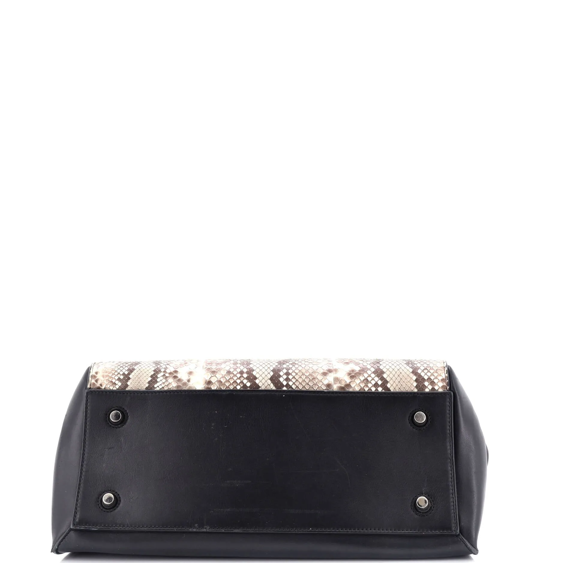 Pre-Loved Celine Edge Bag Python and Leather Medium sold by Zulily product image thumbnail 4