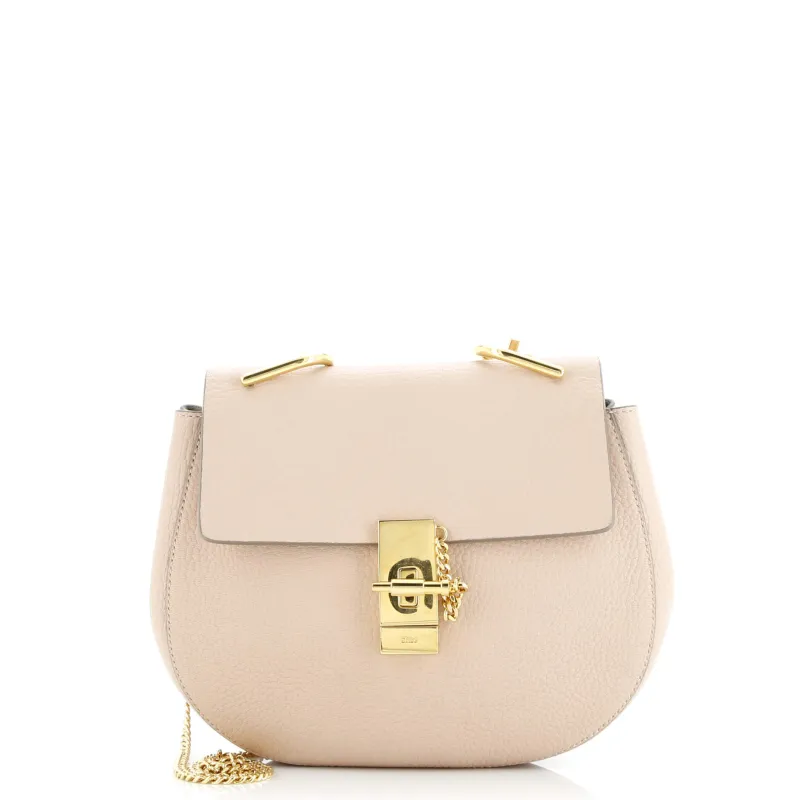 Pre-Loved Chloe Drew Crossbody Bag Leather Small sold by Zulily