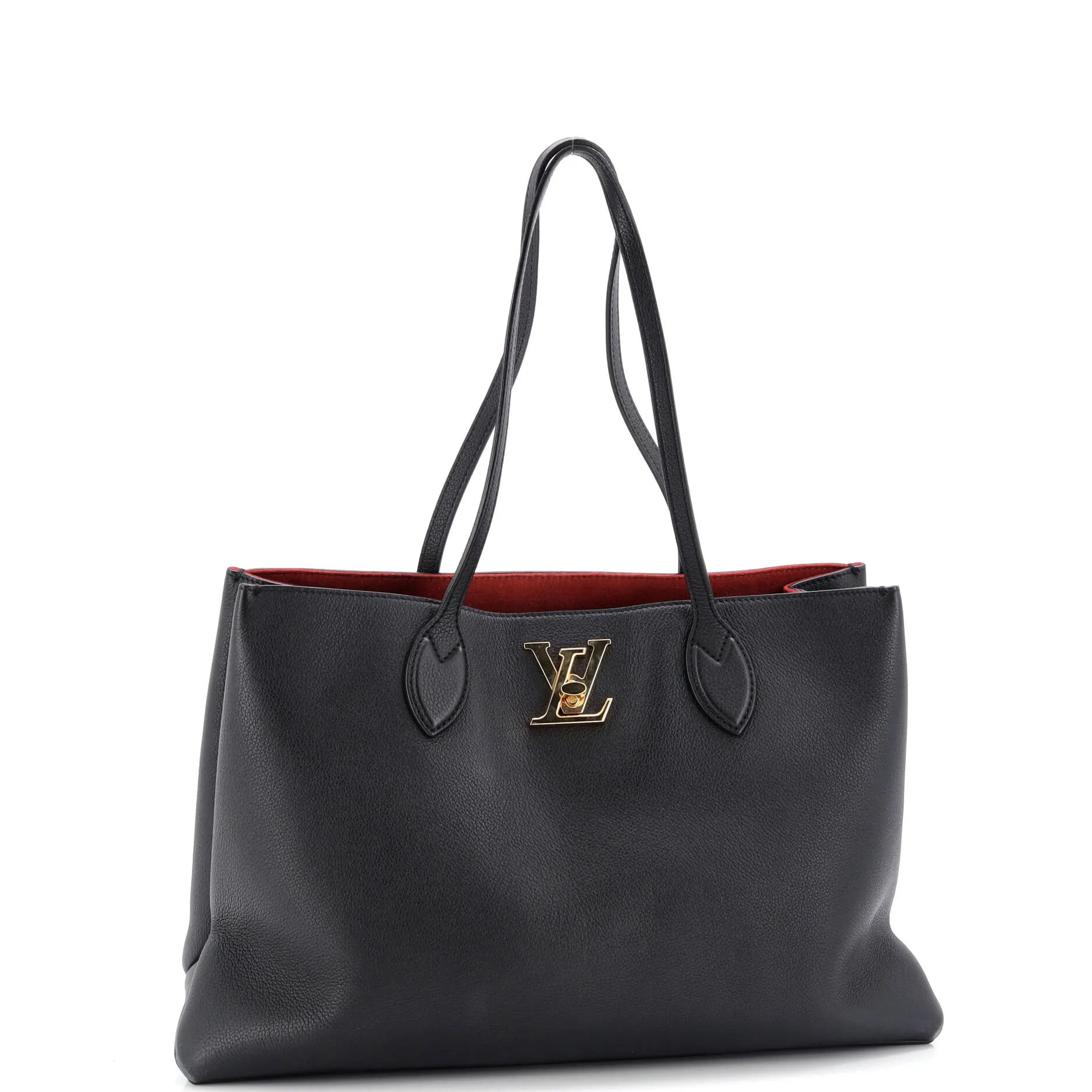 Pre-Loved Louis Vuitton Lockme Shopper Tote Leather sold by Zulily product image thumbnail 2