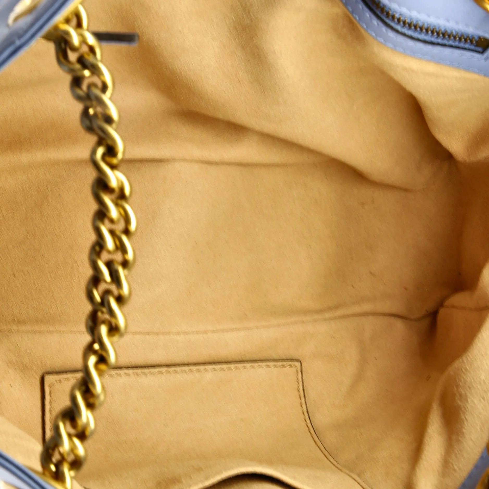 Pre-Loved Gucci GG Marmont Chain Tote Matelasse Leather Medium sold by Zulily product image thumbnail 5