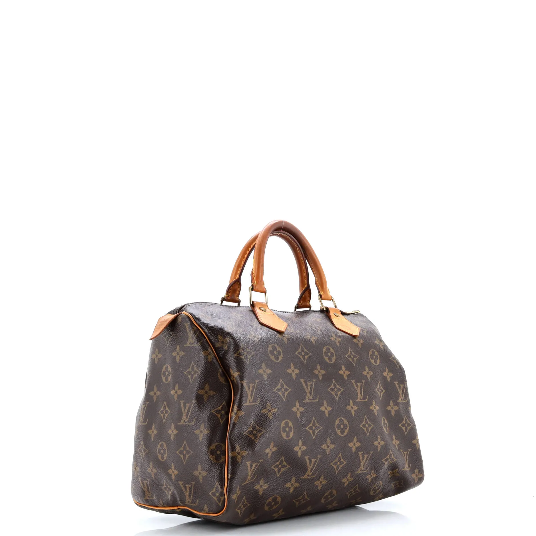 Pre-Loved Louis Vuitton Speedy Handbag Monogram Canvas 30 sold by Zulily product image thumbnail 2