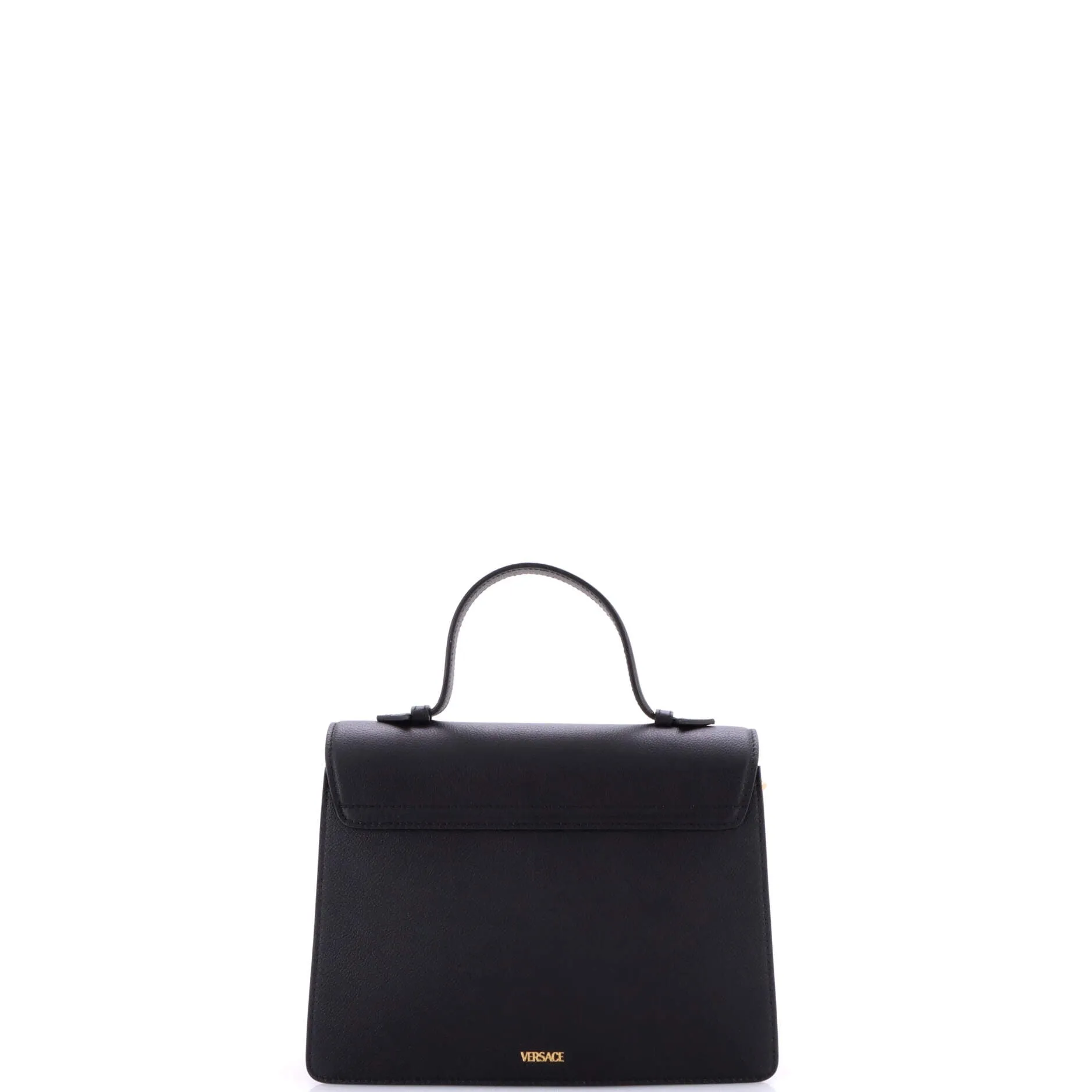 Pre-Loved Versace La Medusa Top Handle Bag Leather Medium sold by Zulily product image thumbnail 3