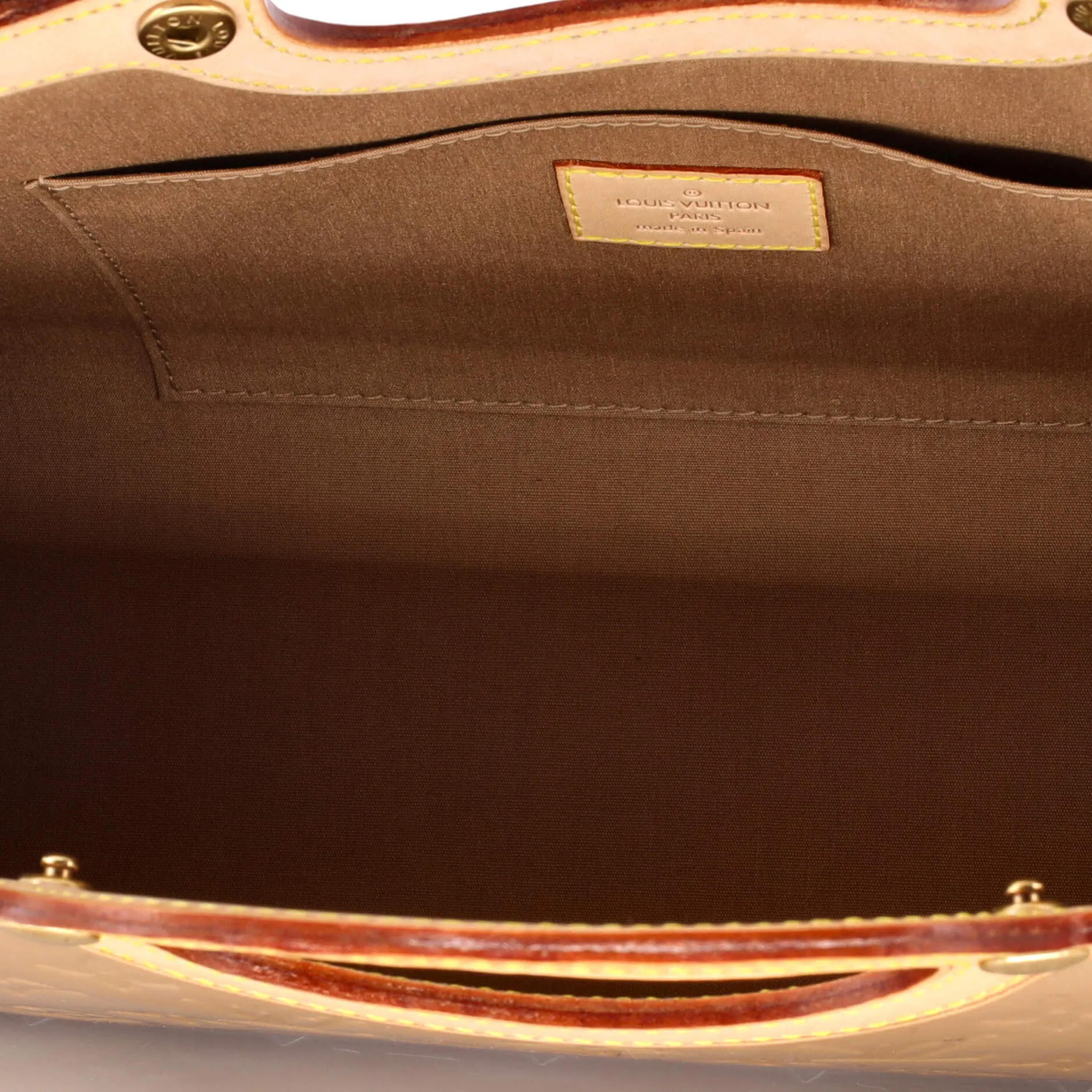 Pre-Loved Louis Vuitton Roxbury Drive Handbag Monogram Vernis sold by Zulily product image thumbnail 5