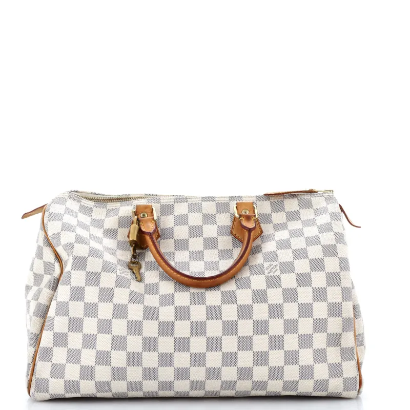 Pre-Loved Louis Vuitton Speedy Handbag Monogram Canvas 35 sold by Zulily