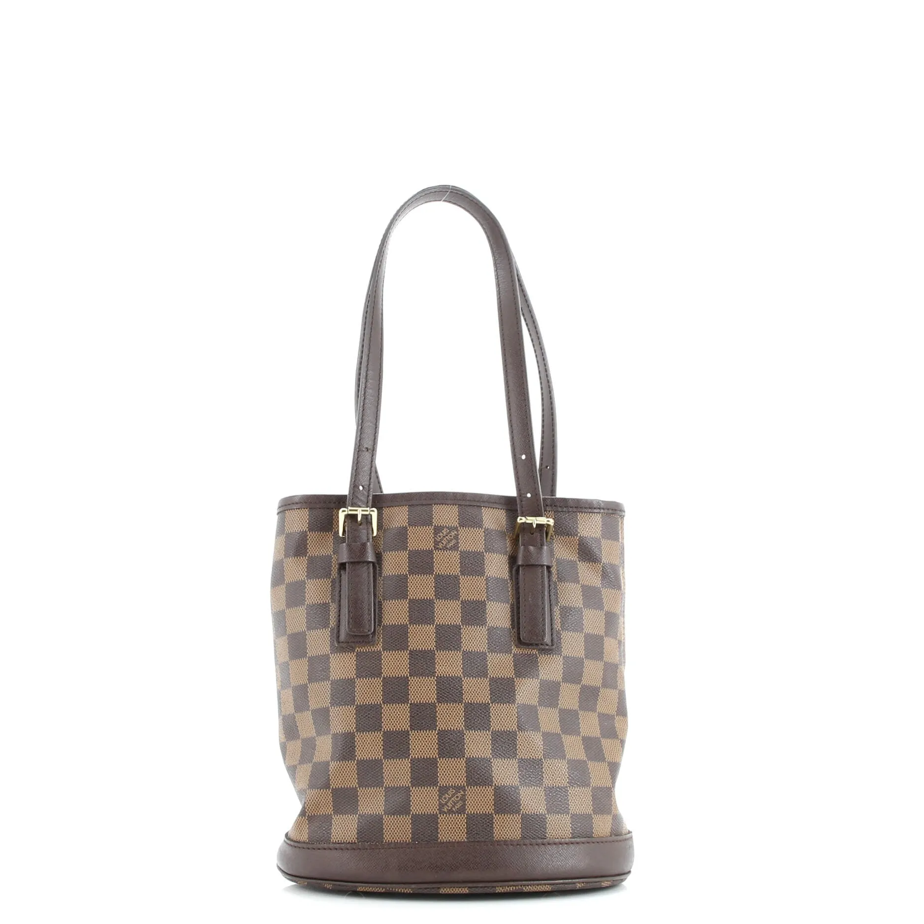 Pre-Loved Louis Vuitton Marais Bucket Bag Damier sold by Zulily product image thumbnail 4