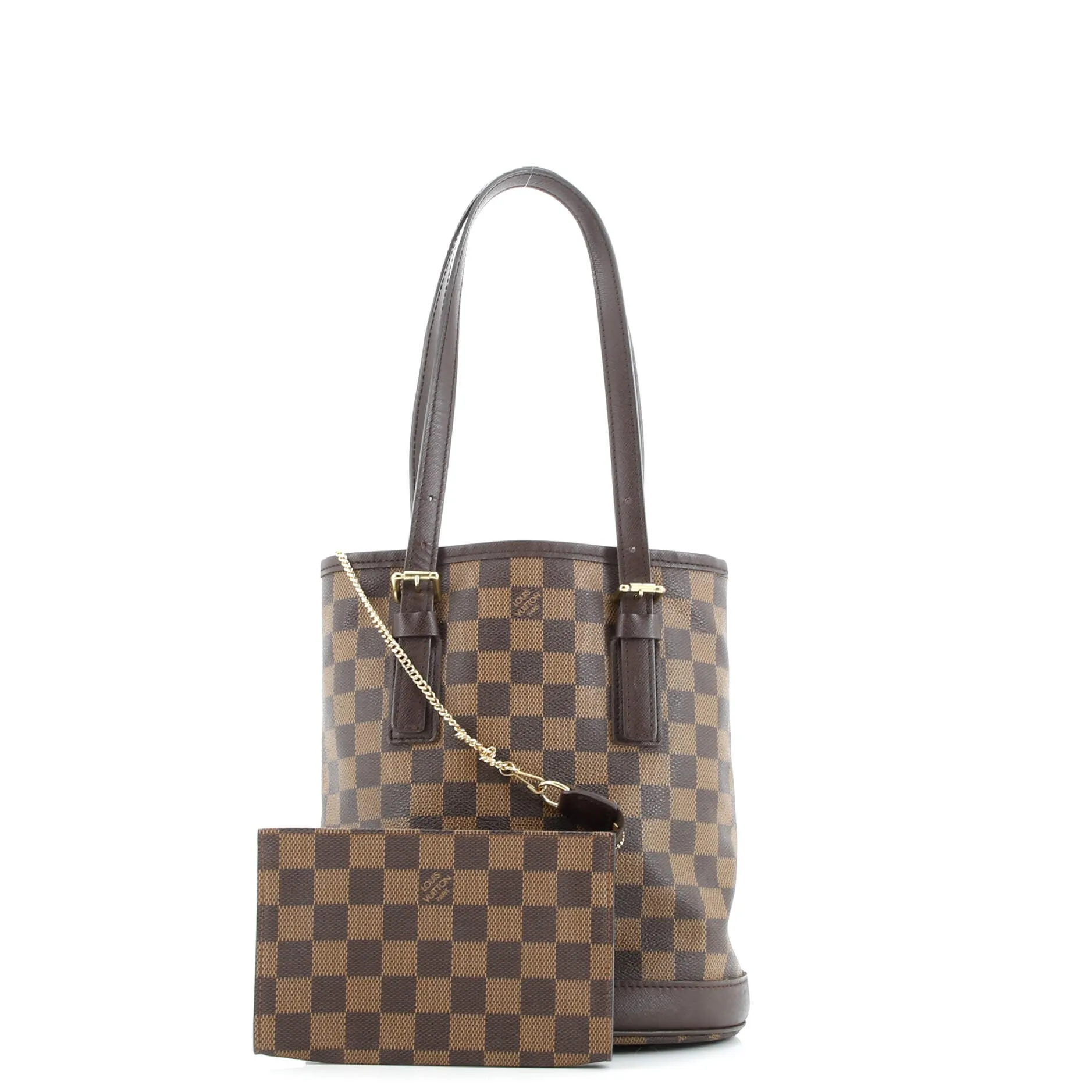Pre-Loved Louis Vuitton Marais Bucket Bag Damier sold by Zulily product image thumbnail 2