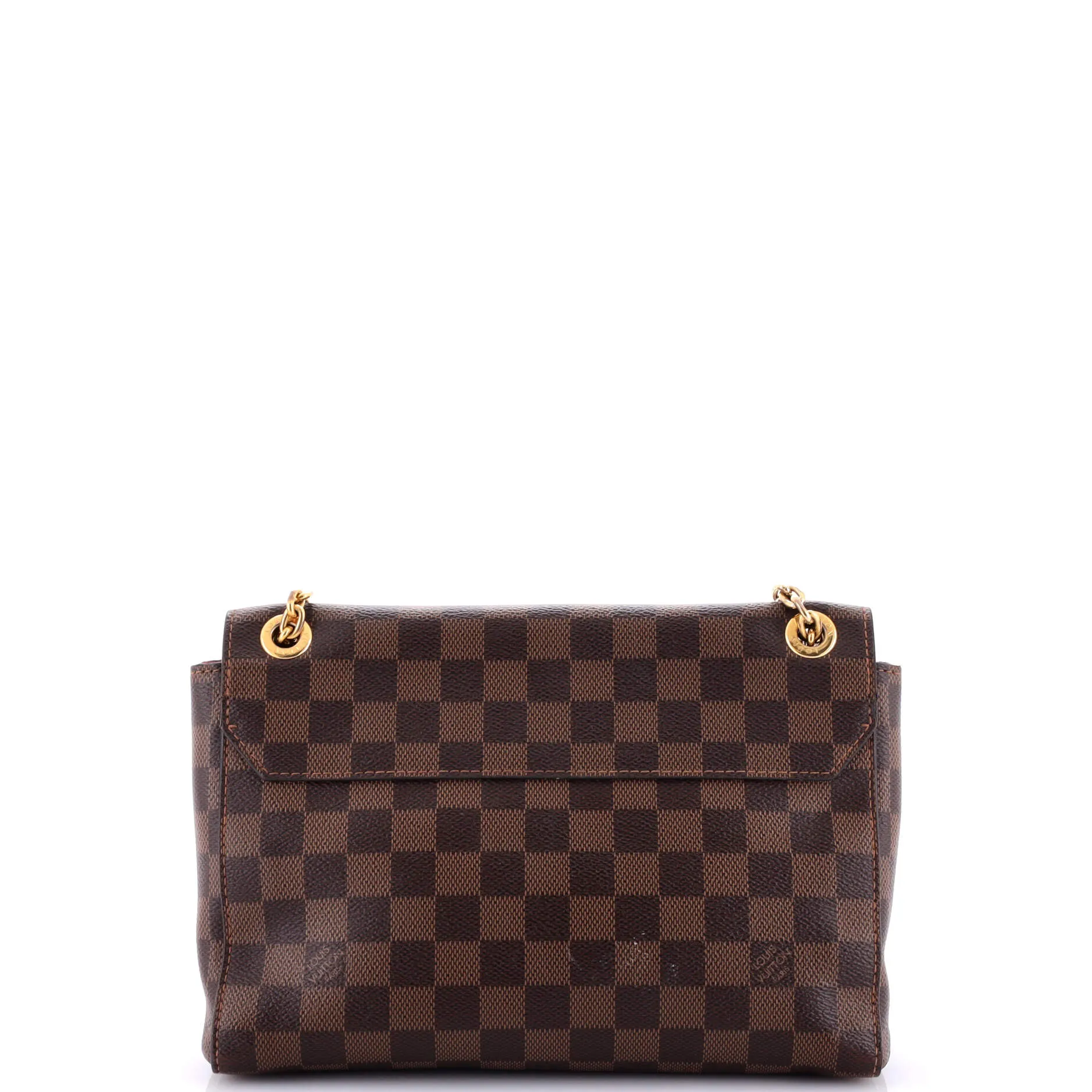 Pre-Loved Louis Vuitton Vavin Handbag Damier with Leather PM sold by Zulily product image thumbnail 3