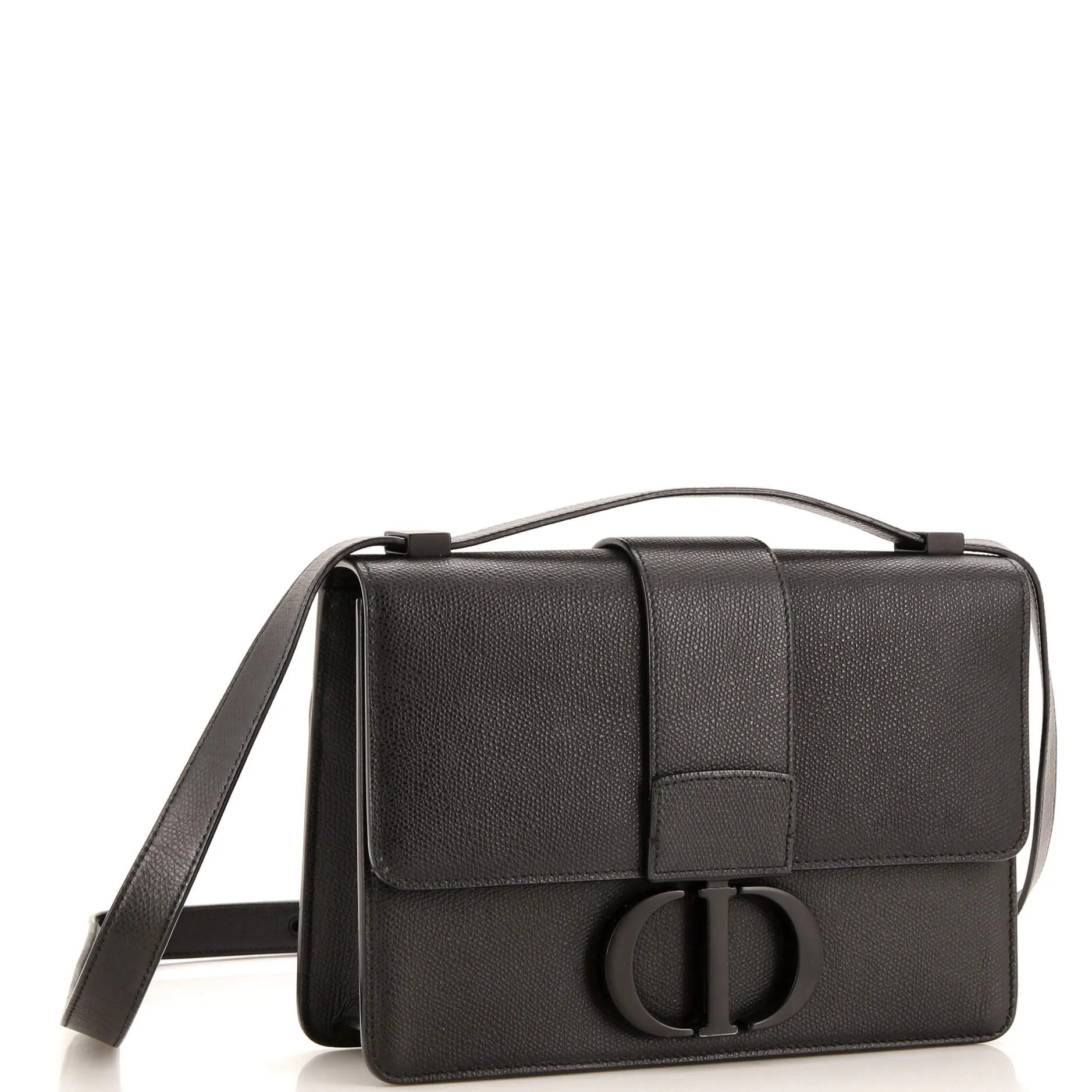 Pre-Loved Christian Dior Ultra Matte 30 Montaigne Flap Bag Leather sold by Zulily product image thumbnail 2