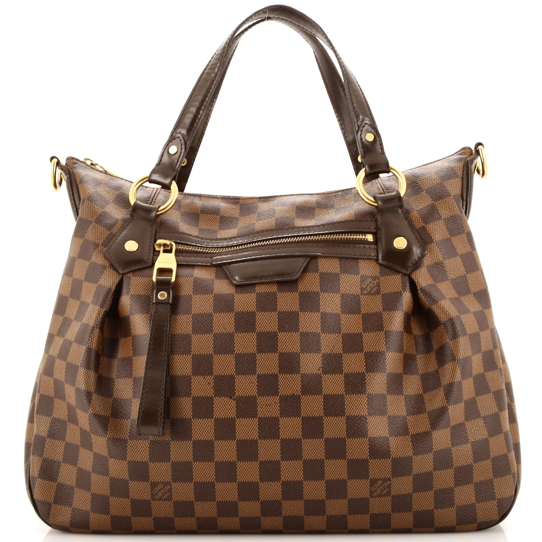 Pre-Loved Louis Vuitton Evora Handbag Damier MM sold by Zulily