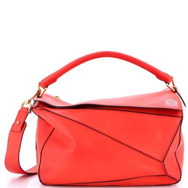 Pre-Loved Loewe Puzzle Bag Leather Large sold by Zulily