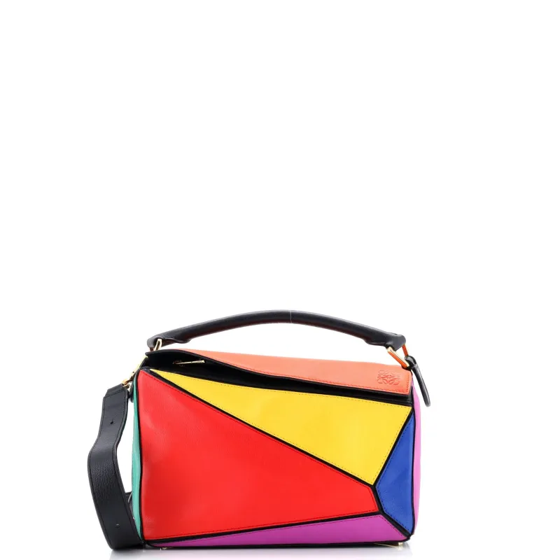 Pre-Loved Loewe Puzzle Bag Leather Small sold by Zulily