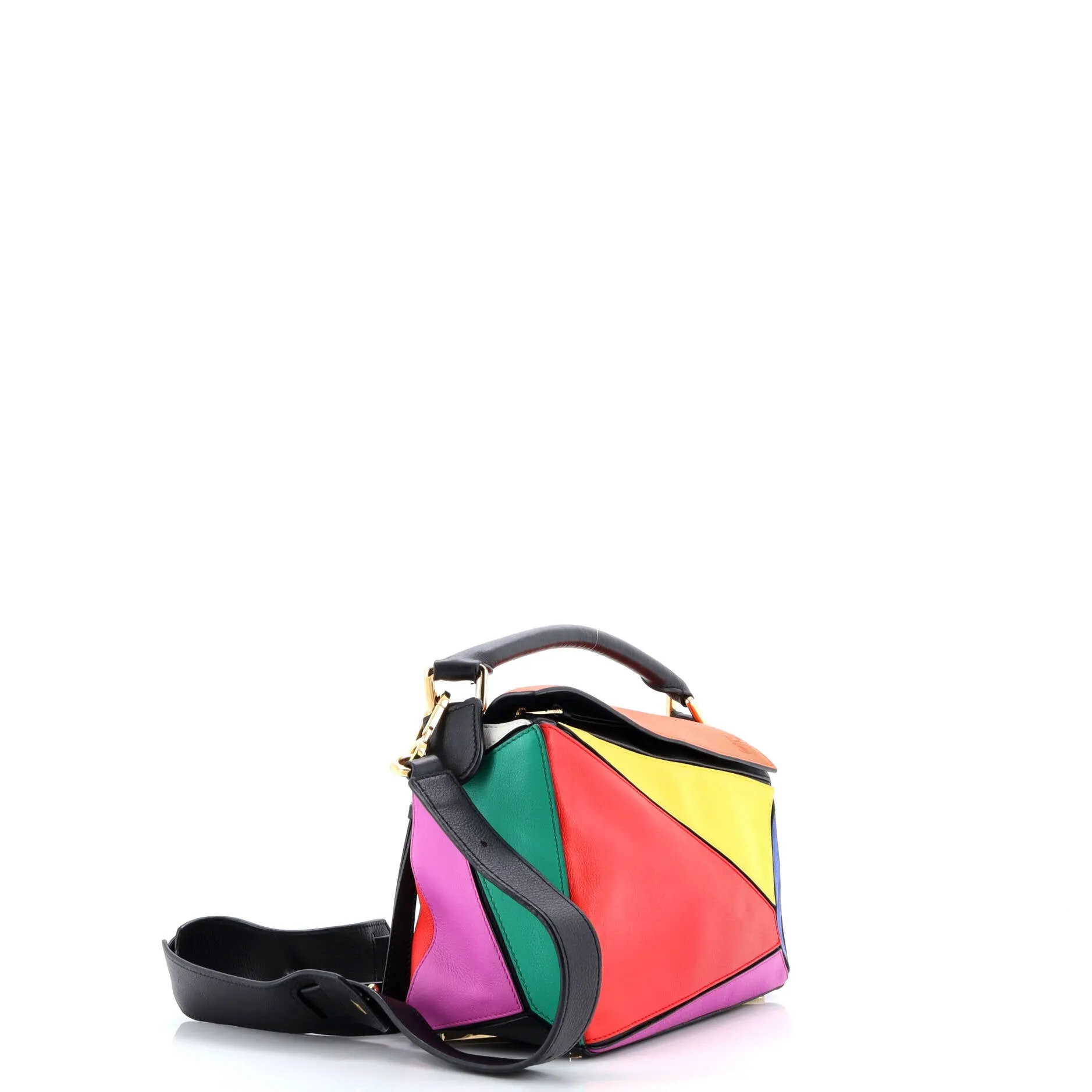 Pre-Loved Loewe Puzzle Bag Leather Small sold by Zulily product image thumbnail 2