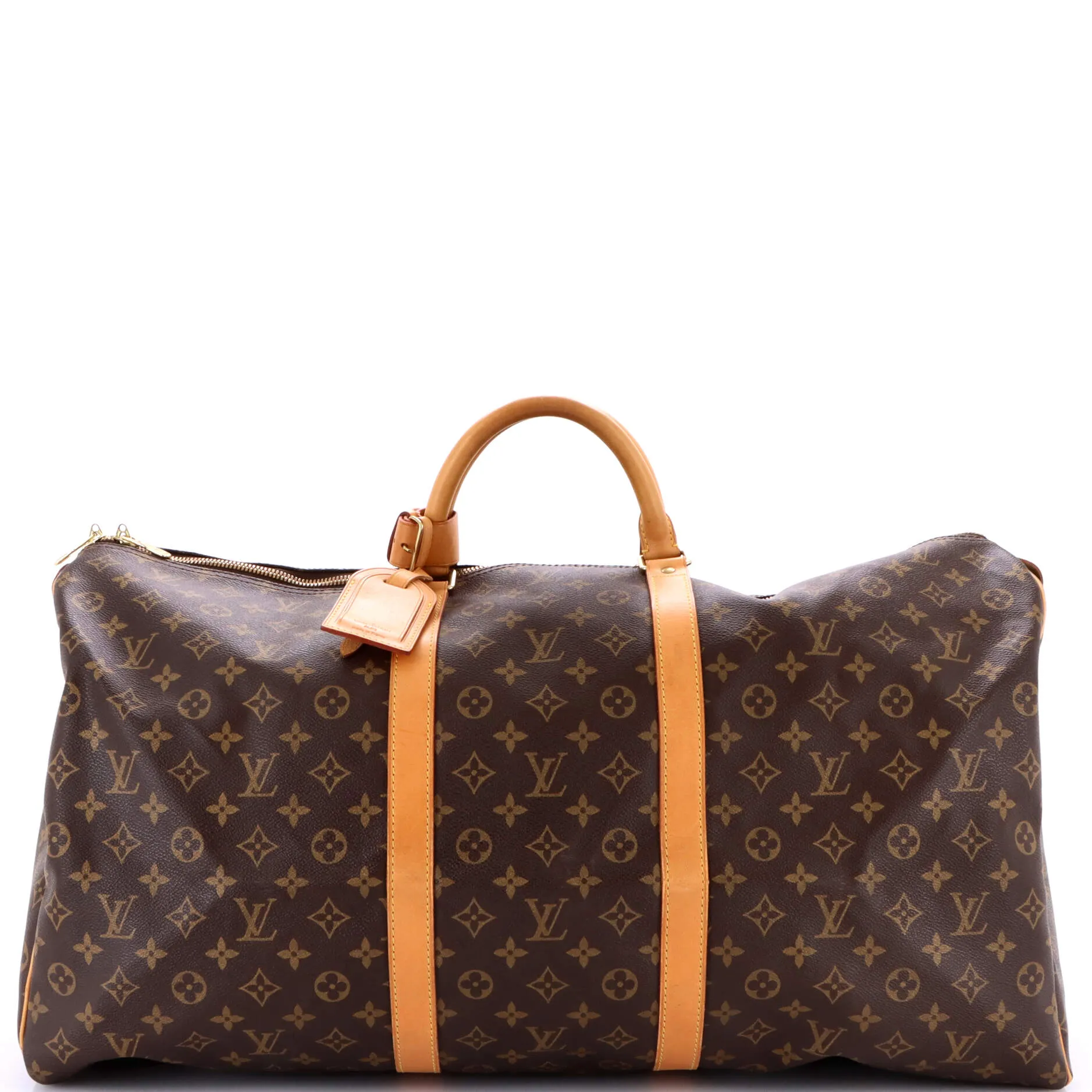 Pre-Loved Louis Vuitton Keepall Bag Monogram Canvas 60 sold by Zulily