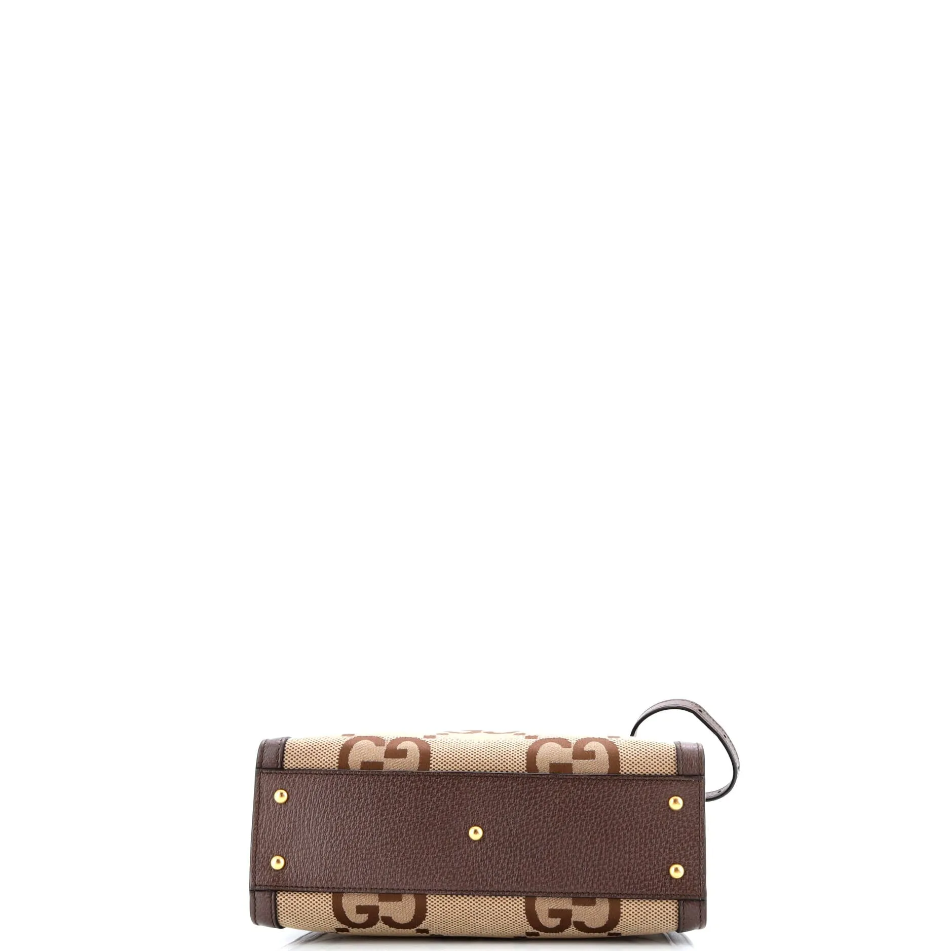 Pre-Loved Gucci Diana NM Bamboo Handle Tote Jumbo GG Canvas Small sold by Zulily product image thumbnail 4