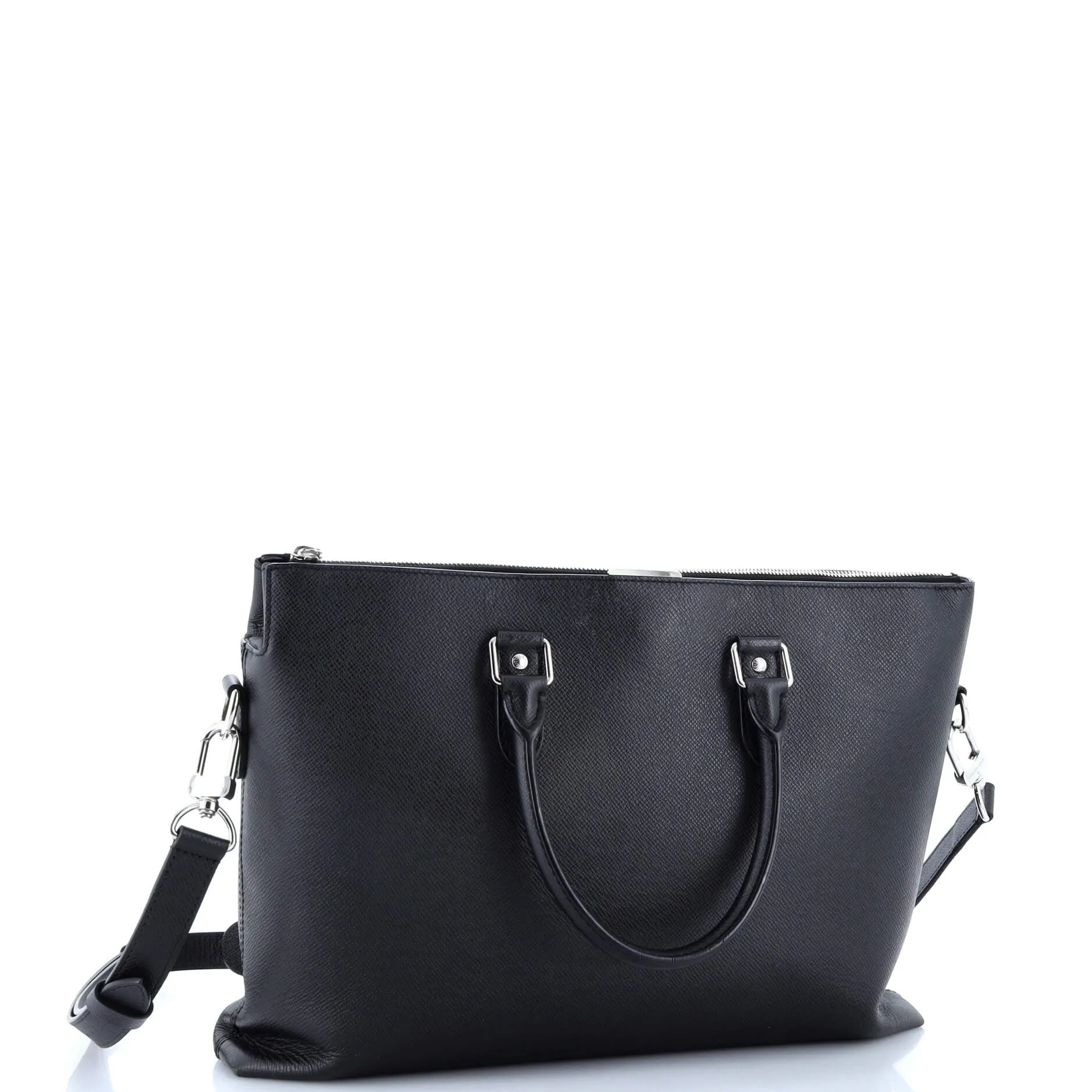 Pre-Loved Louis Vuitton Anton Soft Briefcase Taiga Leather sold by Zulily product image thumbnail 2