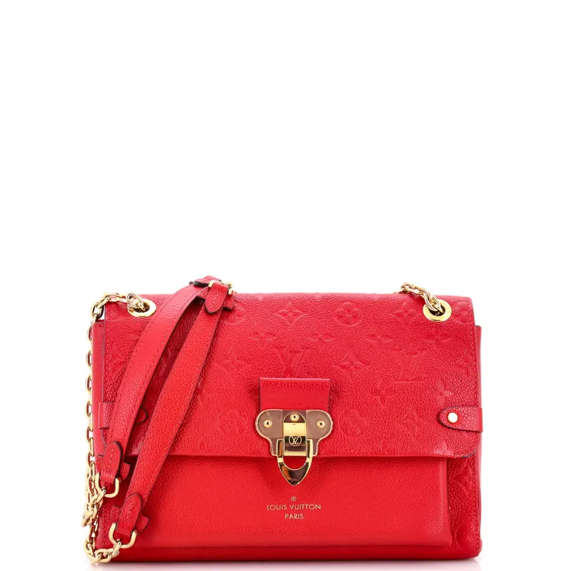 Pre-Loved Louis Vuitton Vavin Handbag Monogram Empreinte Leather PM sold by Zulily