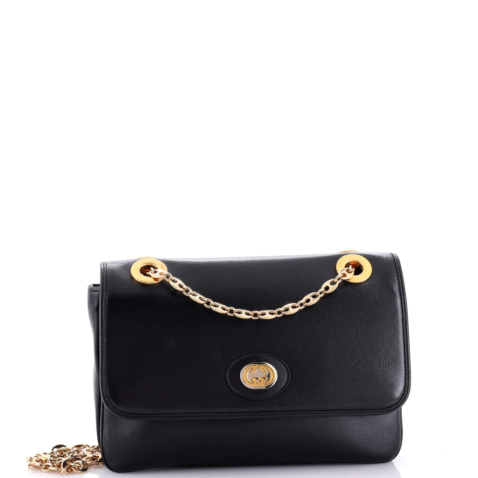 Pre-Loved Gucci Marina Chain Flap Bag Leather Small sold by Zulily product image thumbnail 2