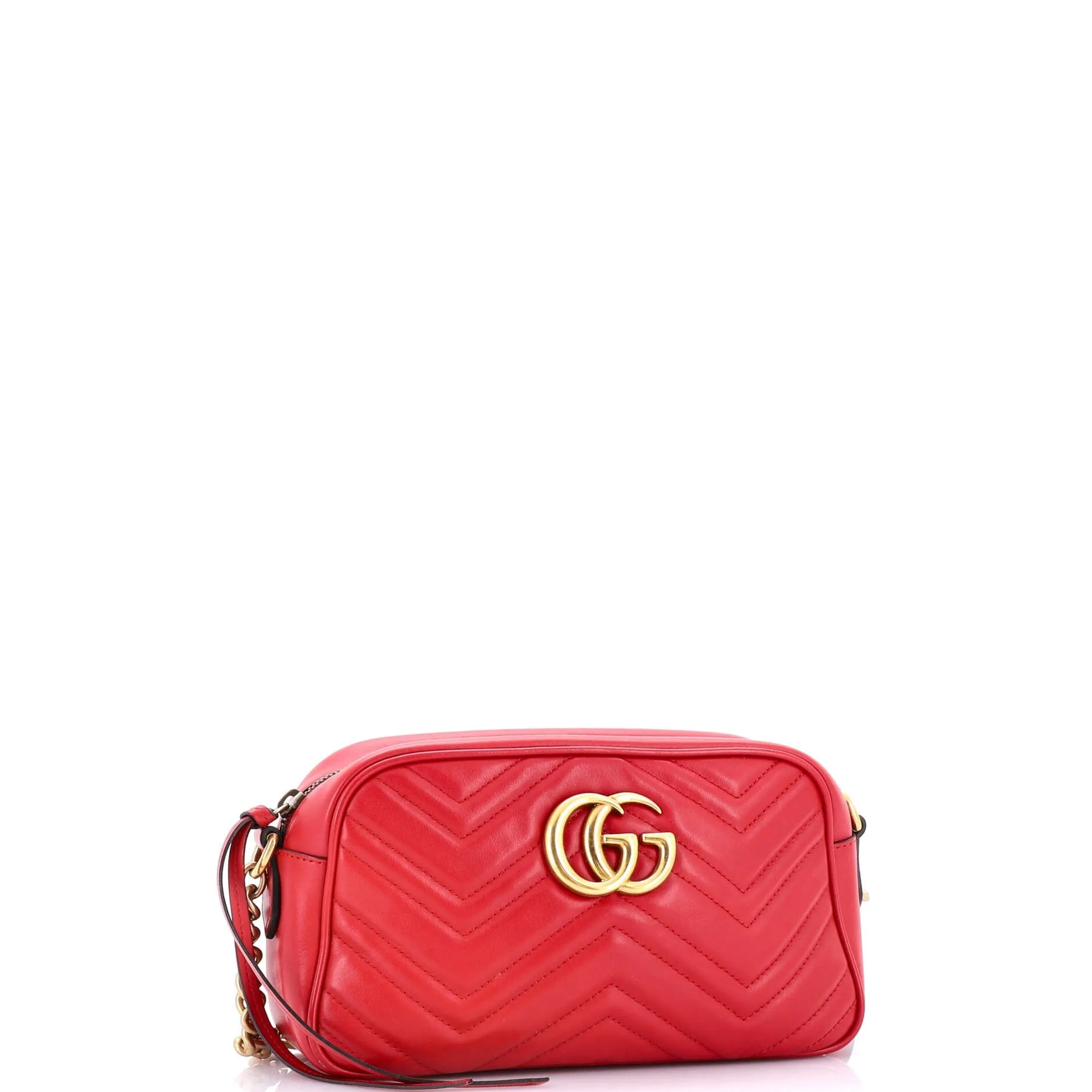 Pre-Loved Gucci GG Marmont Shoulder Bag Matelasse Leather Small sold by Zulily product image thumbnail 2
