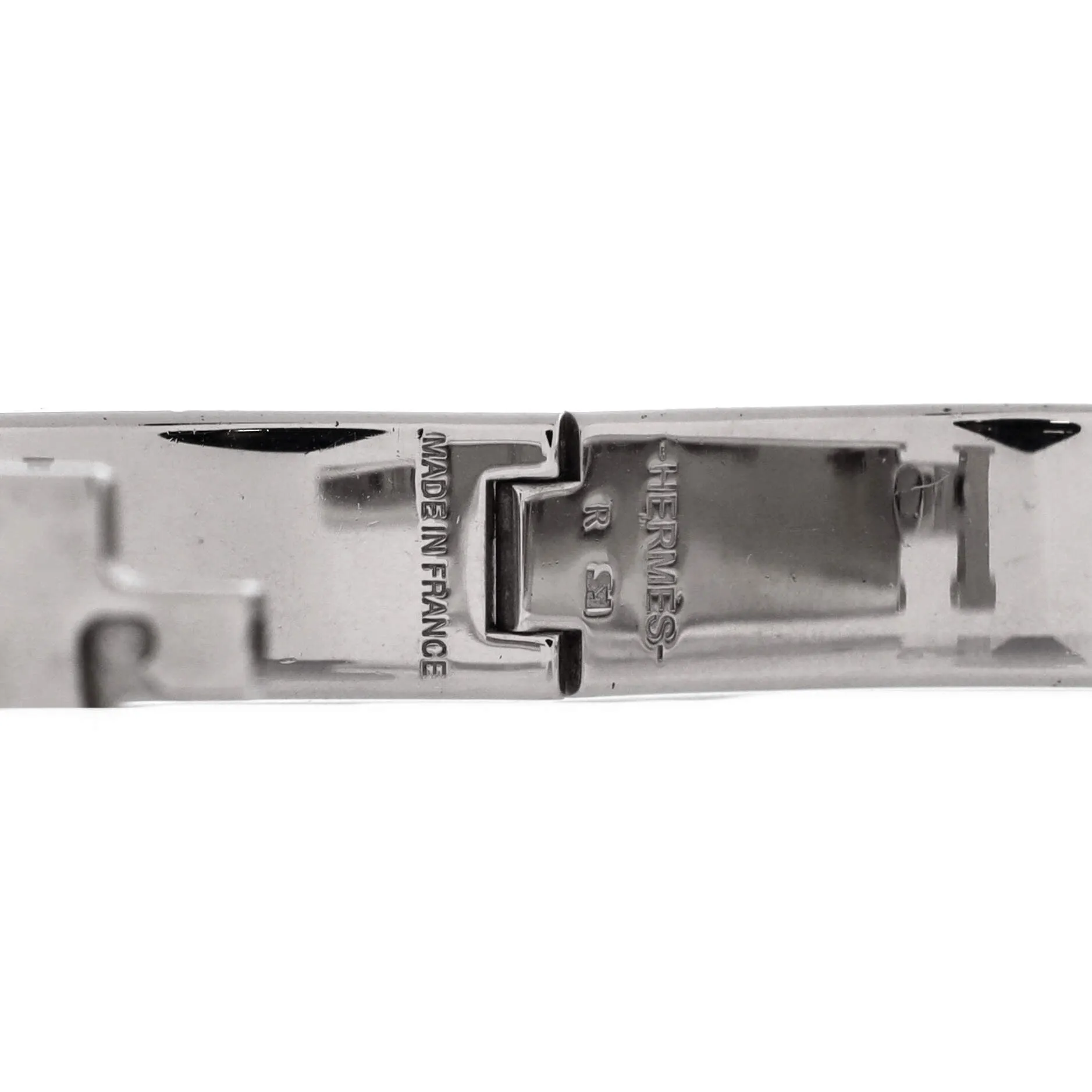 Pre-Loved Hermes Clic H Bracelet Enamel Narrow sold by Zulily product image thumbnail 3