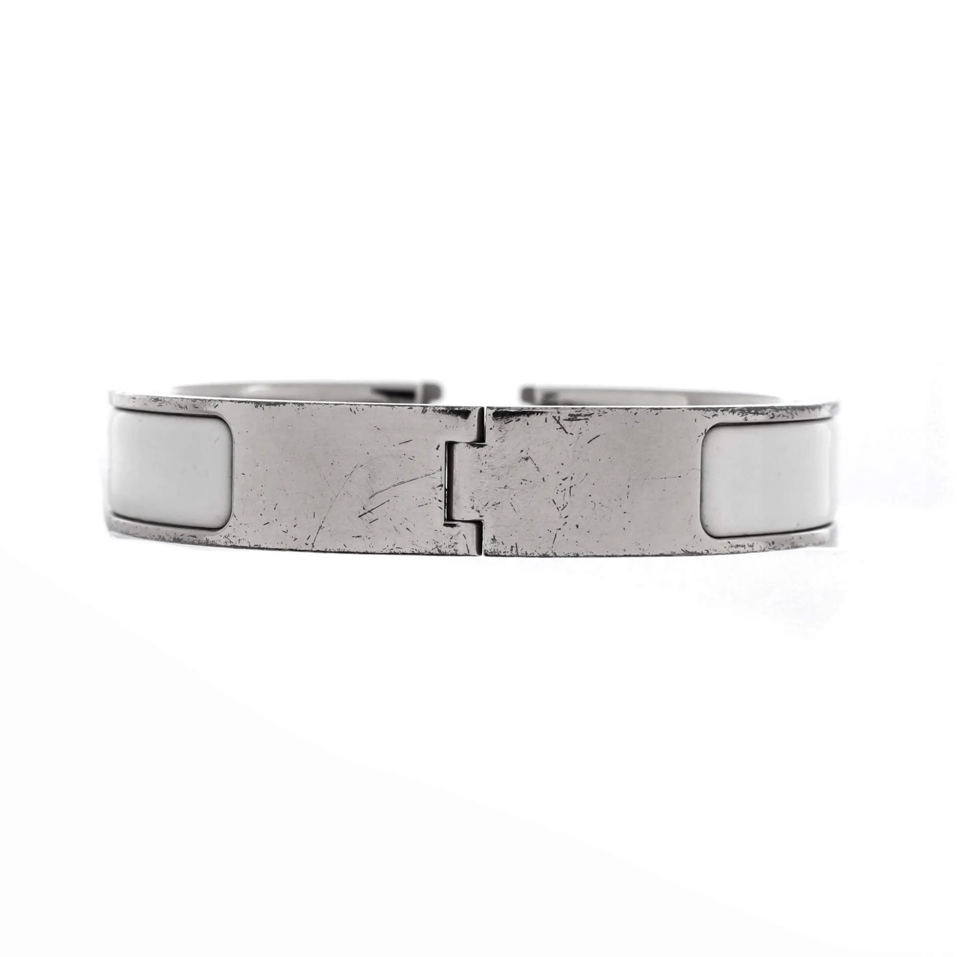 Pre-Loved Hermes Clic H Bracelet Enamel Narrow sold by Zulily product image thumbnail 2