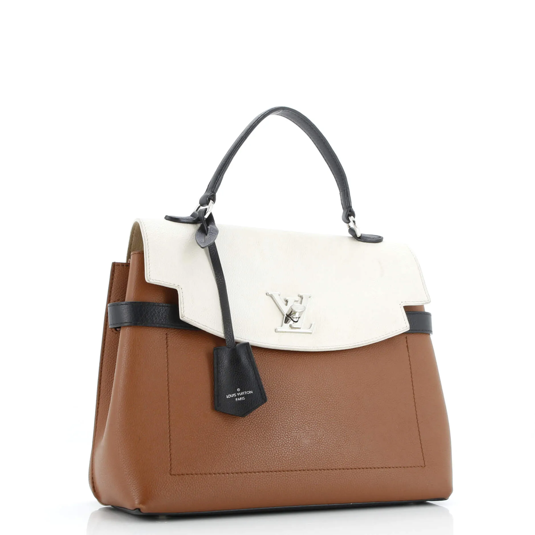 Pre-Loved Louis Vuitton Lockme Ever Handbag Leather MM sold by Zulily product image thumbnail 2