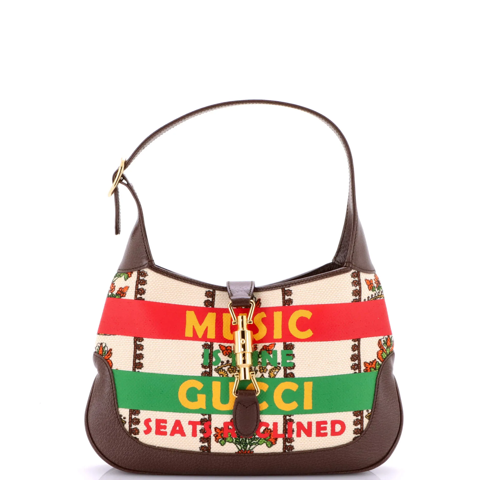 Pre-Loved Gucci 100 Jackie 1961 Hobo Limited Edition Canvas Small sold by Zulily