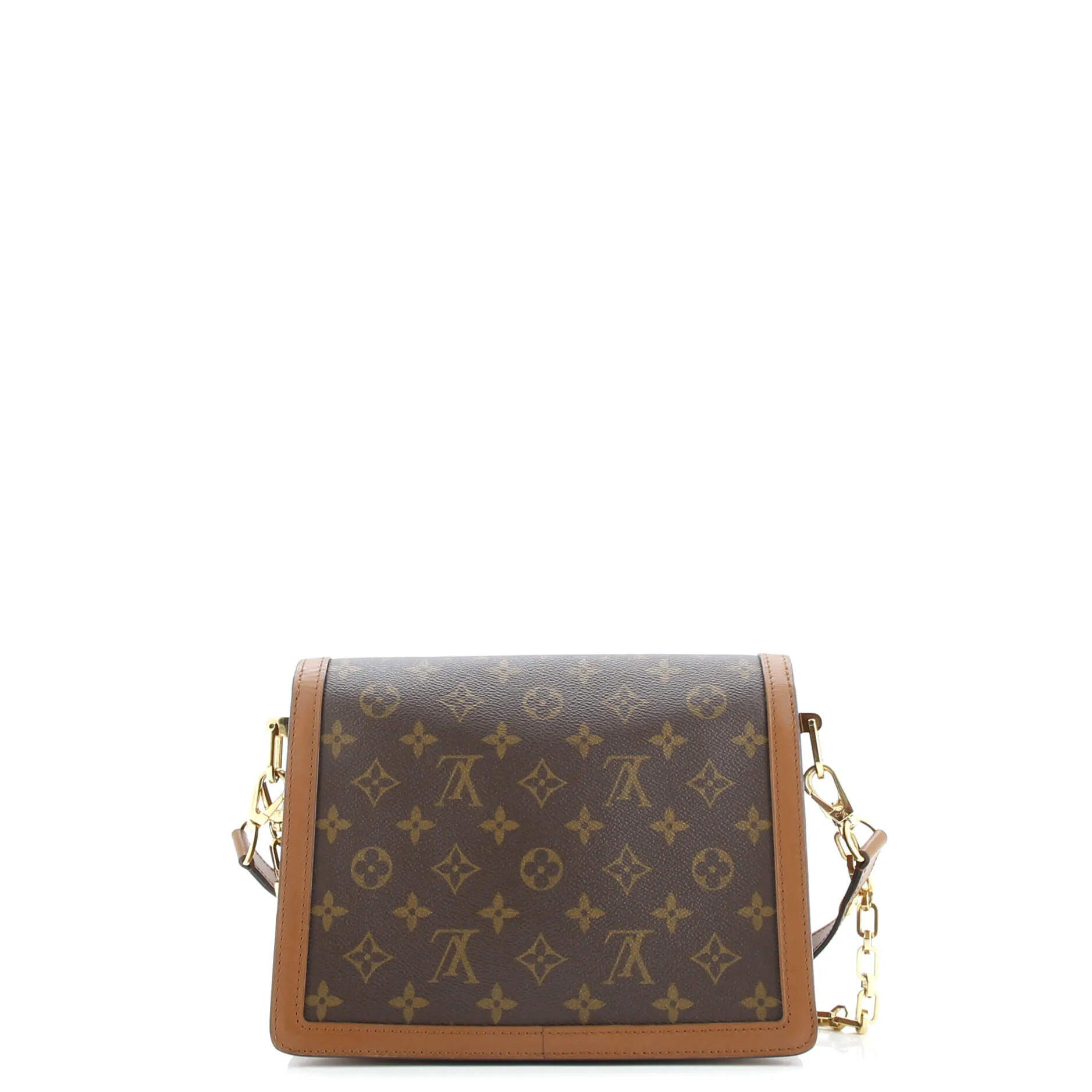 Pre-Loved Louis Vuitton Dauphine Shoulder Bag Reverse Monogram Canvas MM sold by Zulily product image thumbnail 3