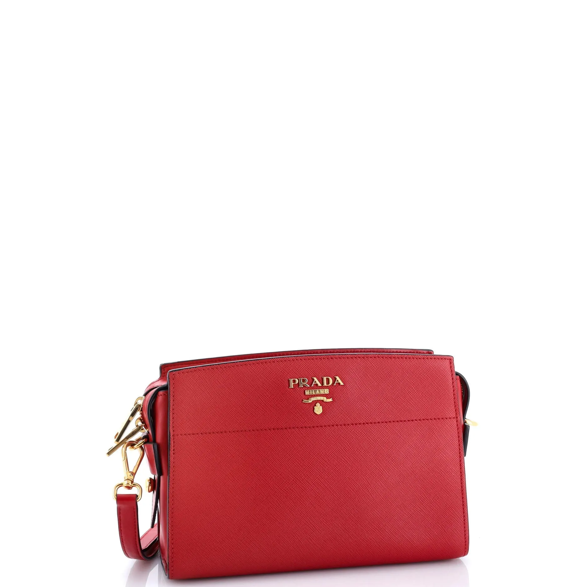 Pre-Loved Prada Bibliotheque Crossbody Saffiano Leather sold by Zulily product image thumbnail 2
