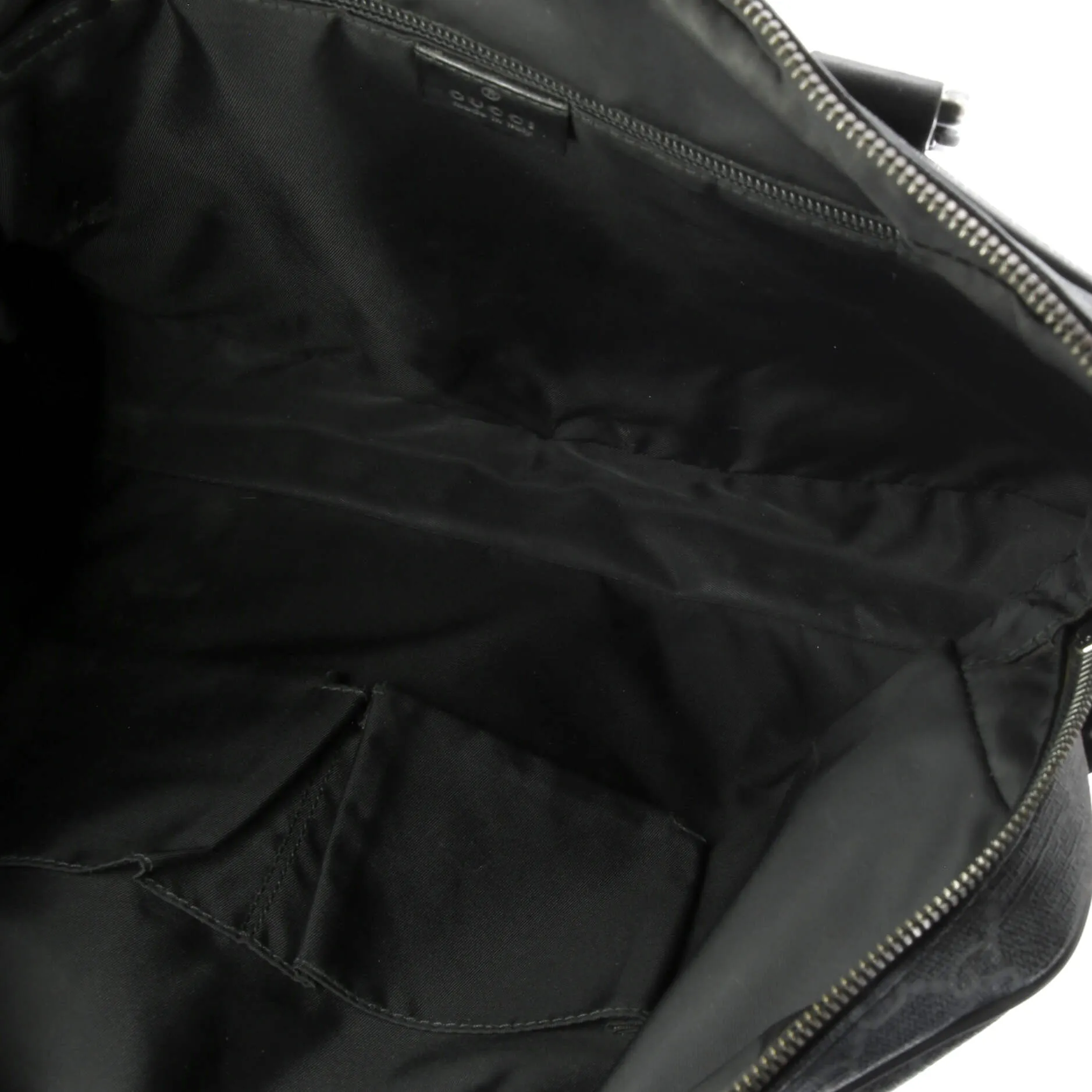 Pre-Loved Gucci Convertible Zip Around Briefcase GG Coated Canvas Medium sold by Zulily product image thumbnail 5